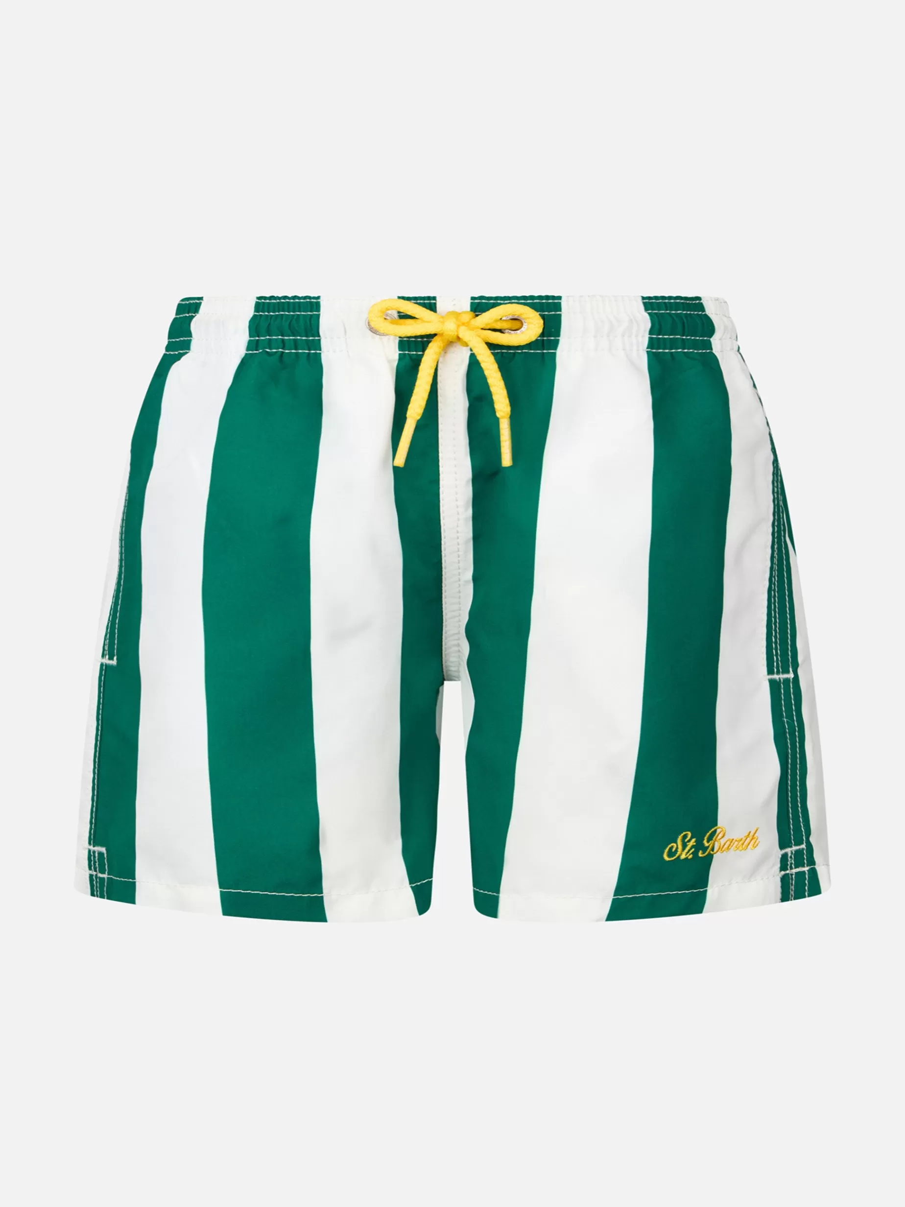 Cheap Costume da bagno da bambino di media lunghezza Jean con stampa a righe Uomo Costumi Mare Stampati | Tessuto Mano Pesca