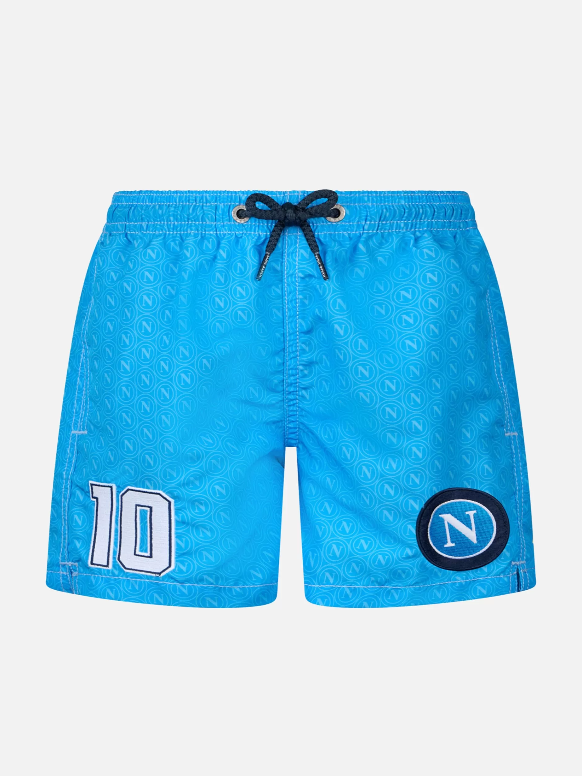 Cheap Costume da bagno da bambino di media lunghezza Jean con stampa Napoli | EDIZIONE SPECIALE SSC NAPOLI Uomo Costumi Mare Stampati | Tessuto Mano Pesca