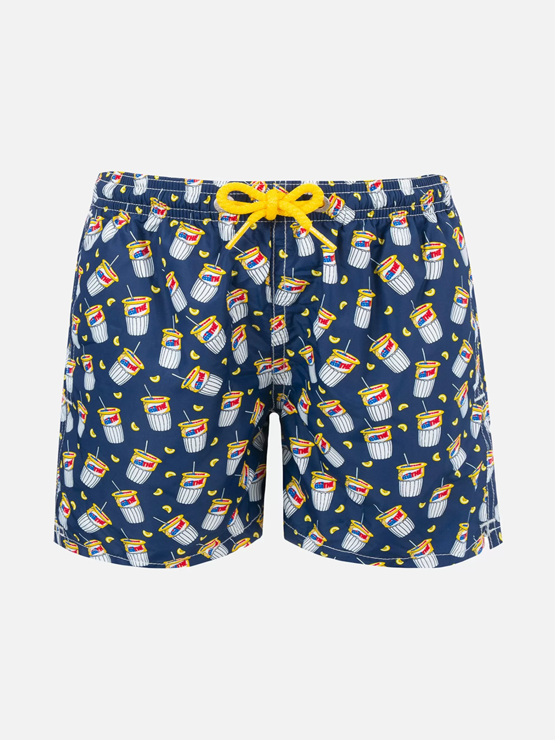 Best Sale Costume da bagno da bambino in tessuto leggero con stampa Estathè | EDIZIONE SPECIALE ESTATHE' Bambino Costumi Mare Stampati | Tessuto Leggero