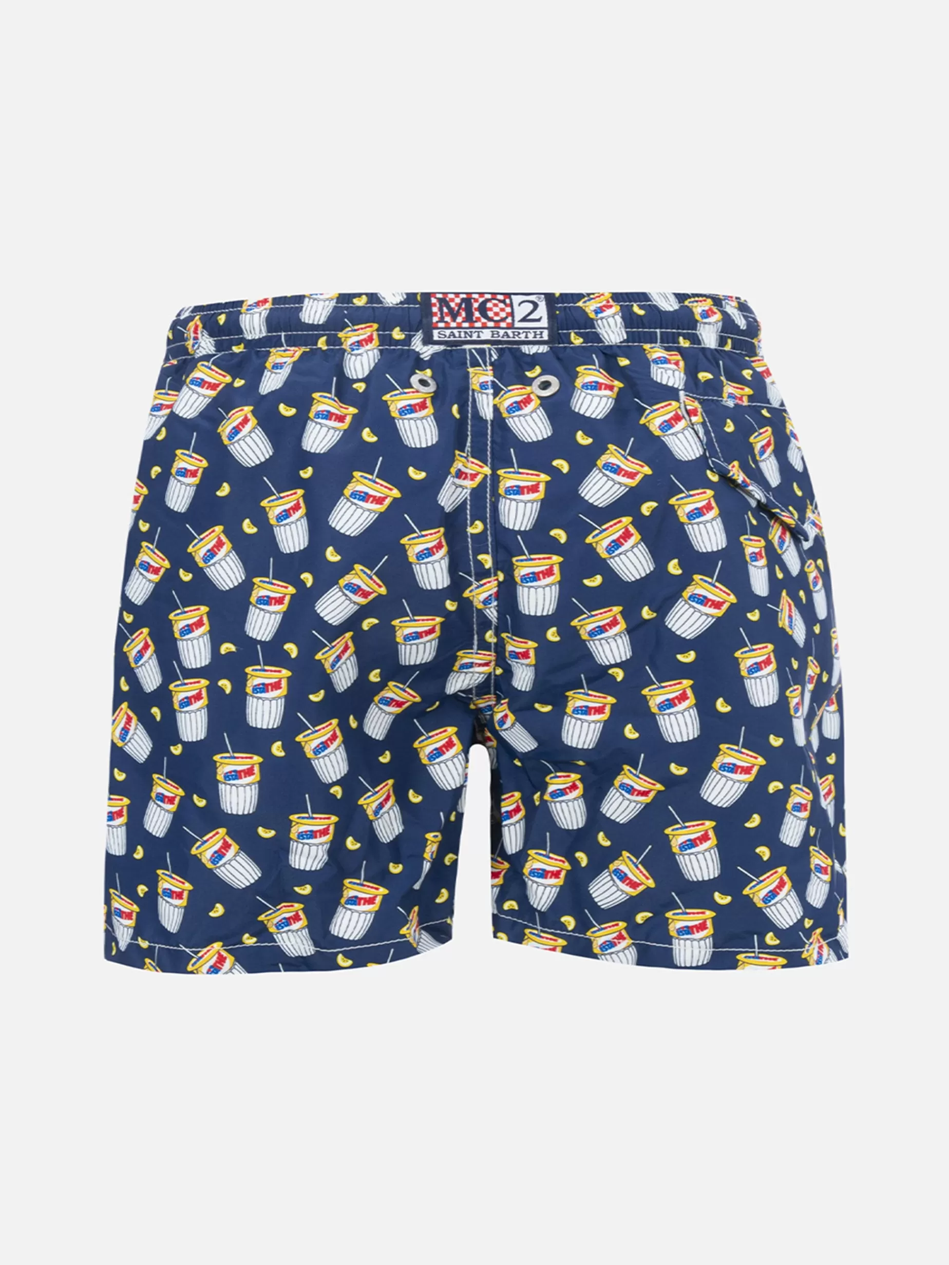 Best Sale Costume da bagno da bambino in tessuto leggero con stampa Estathè | EDIZIONE SPECIALE ESTATHE' Bambino Costumi Mare Stampati | Tessuto Leggero