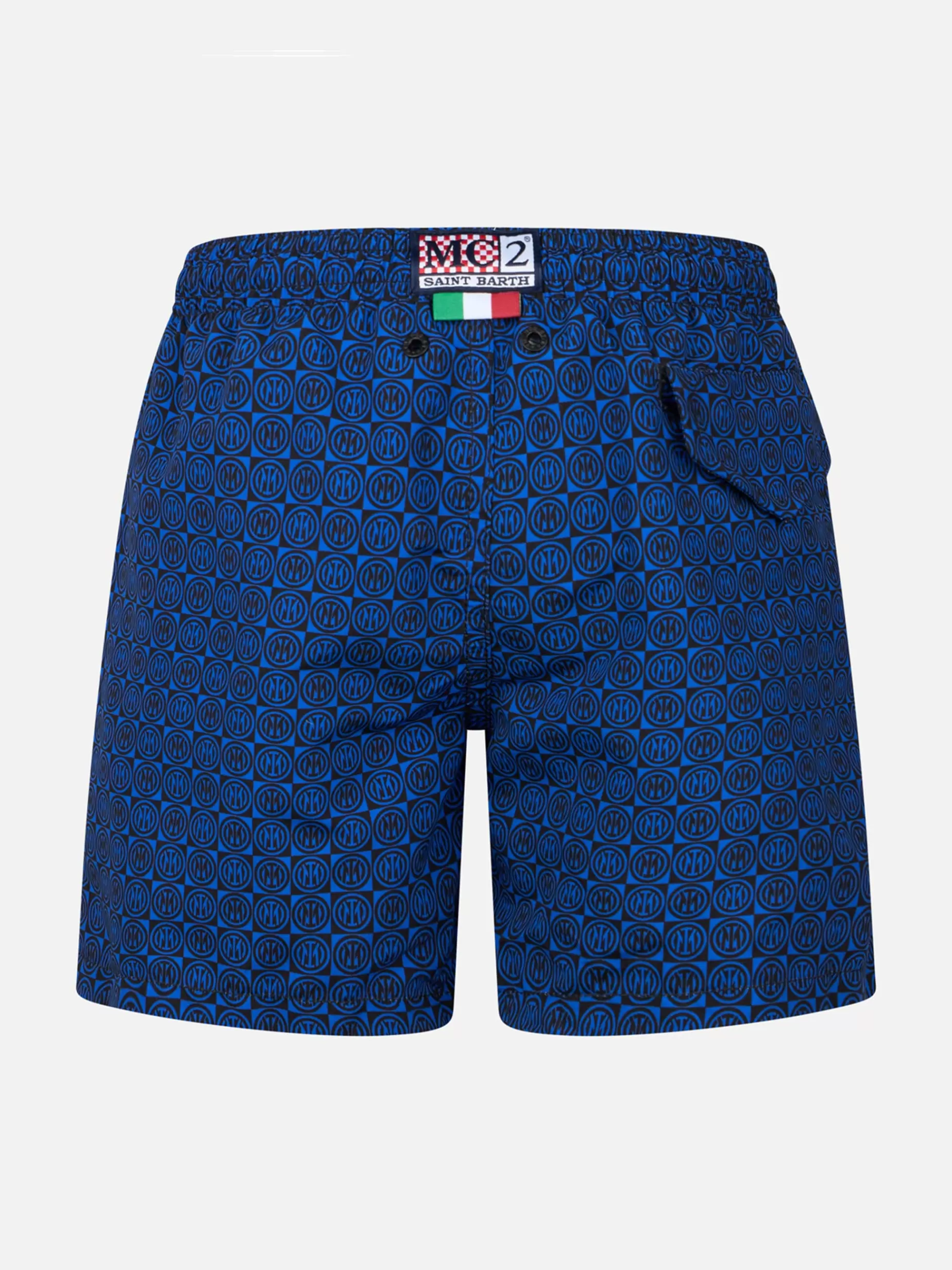 Outlet Costume da bagno da bambino in tessuto leggero con stampa Inter | INTER SPECIAL EDITION Bambino Tessuto Leggero