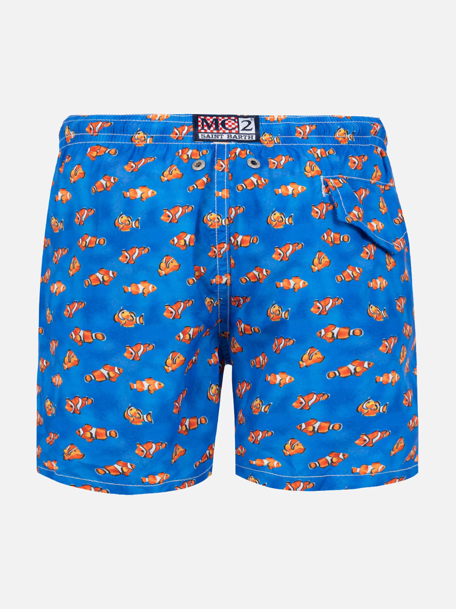 Best Costume da bagno da bambino in tessuto leggero con stampa pesci pagliaccio Bambino Costumi Mare Stampati | Tessuto Leggero