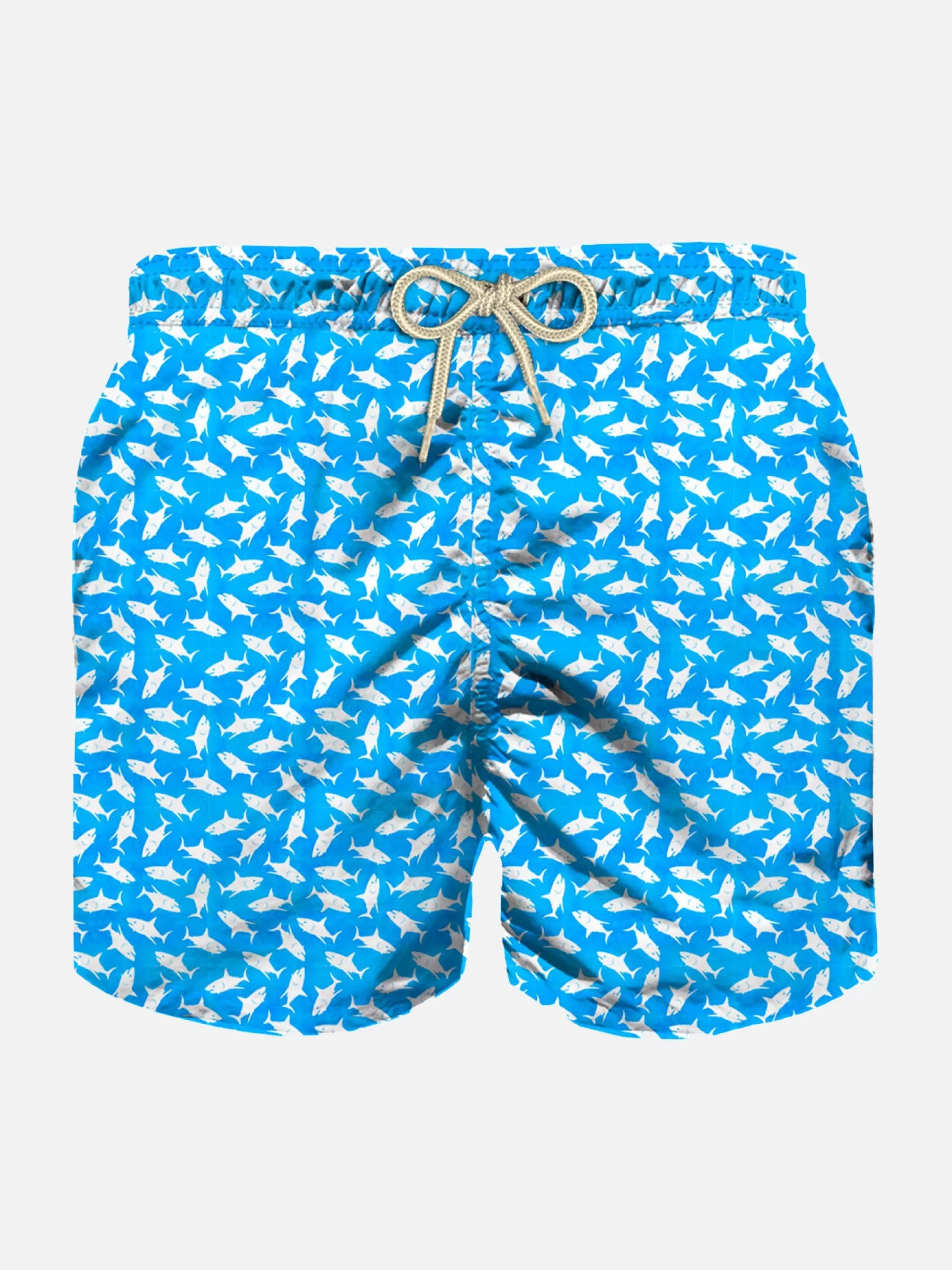 Best Costume da bagno da bambino in tessuto leggero con stampa squali Bambino Costumi Mare Stampati | Tessuto Leggero
