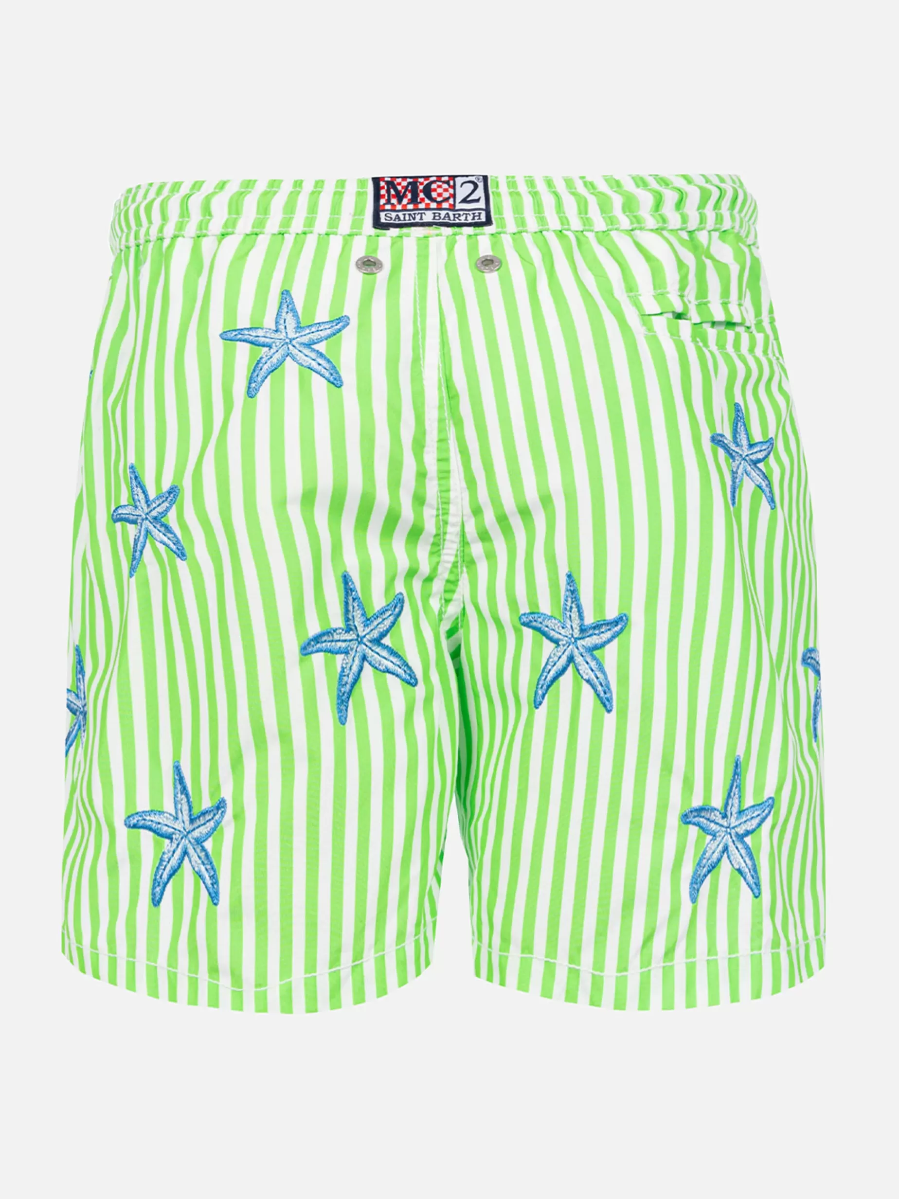 Shop Costume da bagno da uomo classico con ricamo stelle marine Uomo Costumi Ricamati | Tessuto Mano Pesca