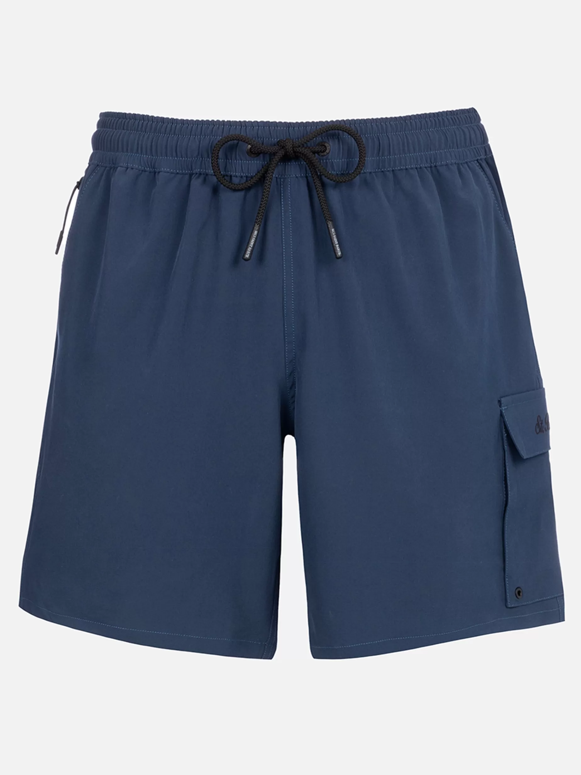 Best Costume da bagno da uomo Comfort di colore blu Uomo Costumi Mare Tinta Unita