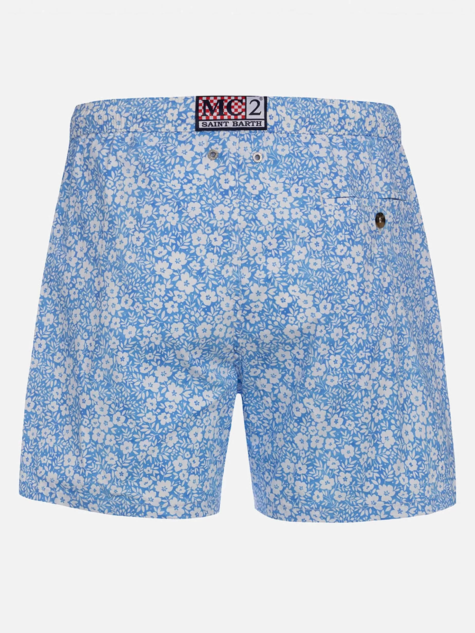 Shop Costume da bagno da uomo Comfort Light con stampa fiori Uomo Costumi Mare Microfantasia | Beachwear