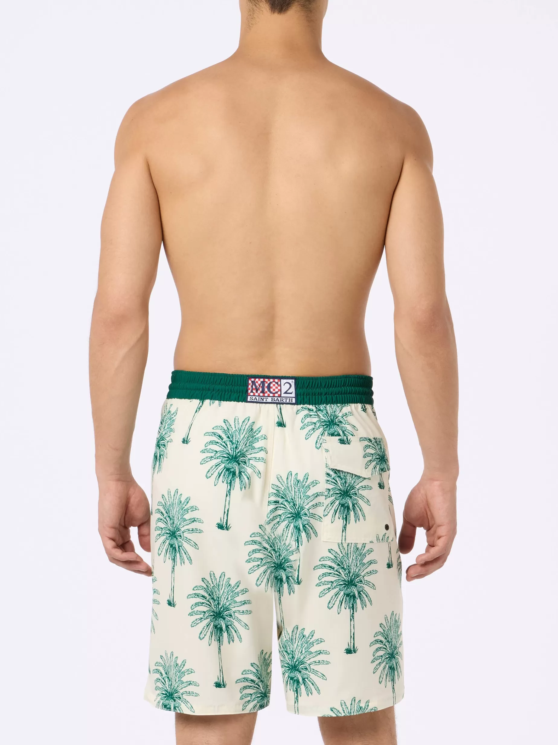 Best Sale Costume da bagno da uomo Comfort Surf con stampa palme Uomo Costumi Mare Stampati | Costumi Mare Surf