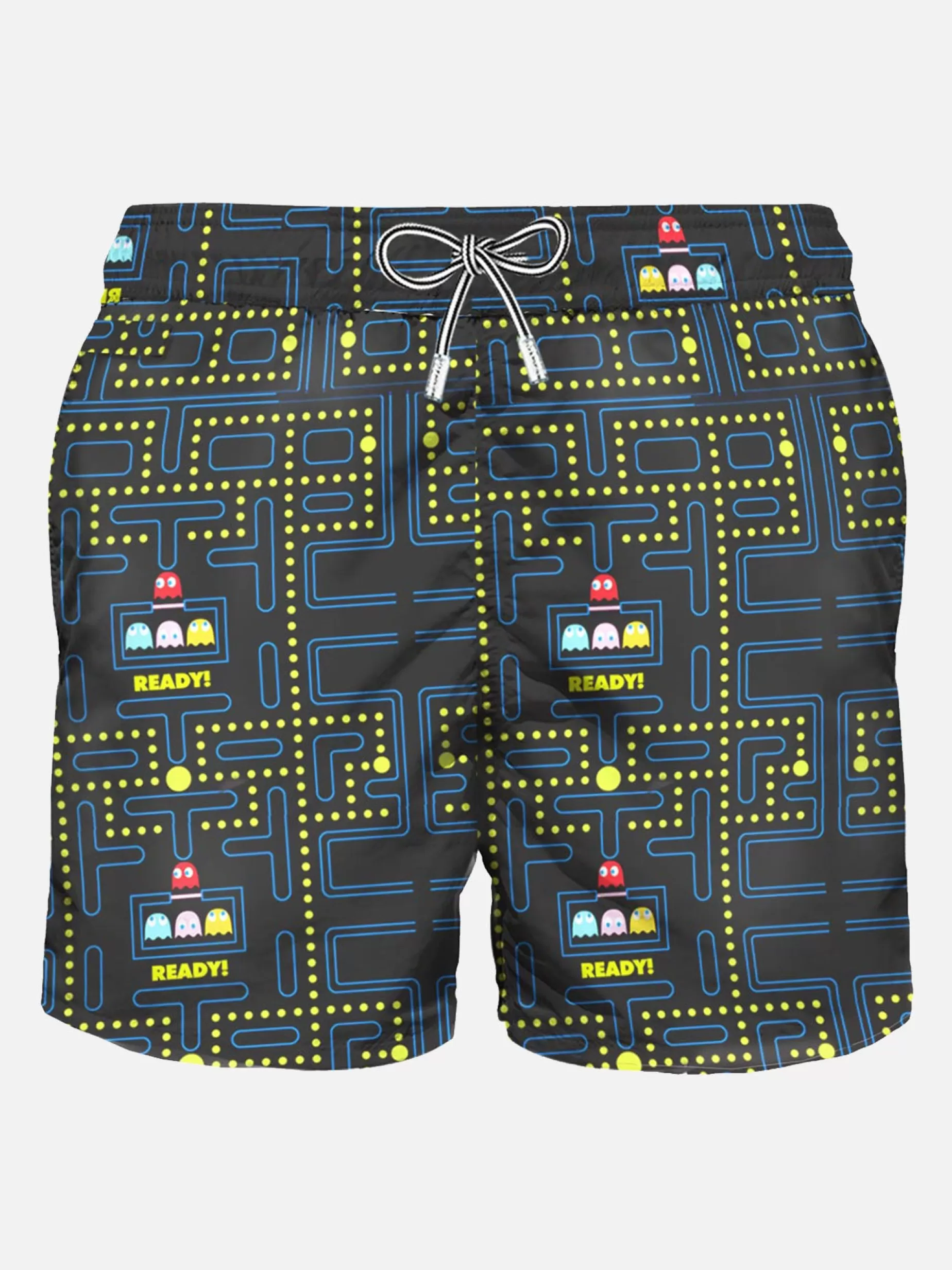 Online Costume da bagno da uomo con stampa Pac-Man Uomo Costumi Mare Stampati | Tessuto Leggero