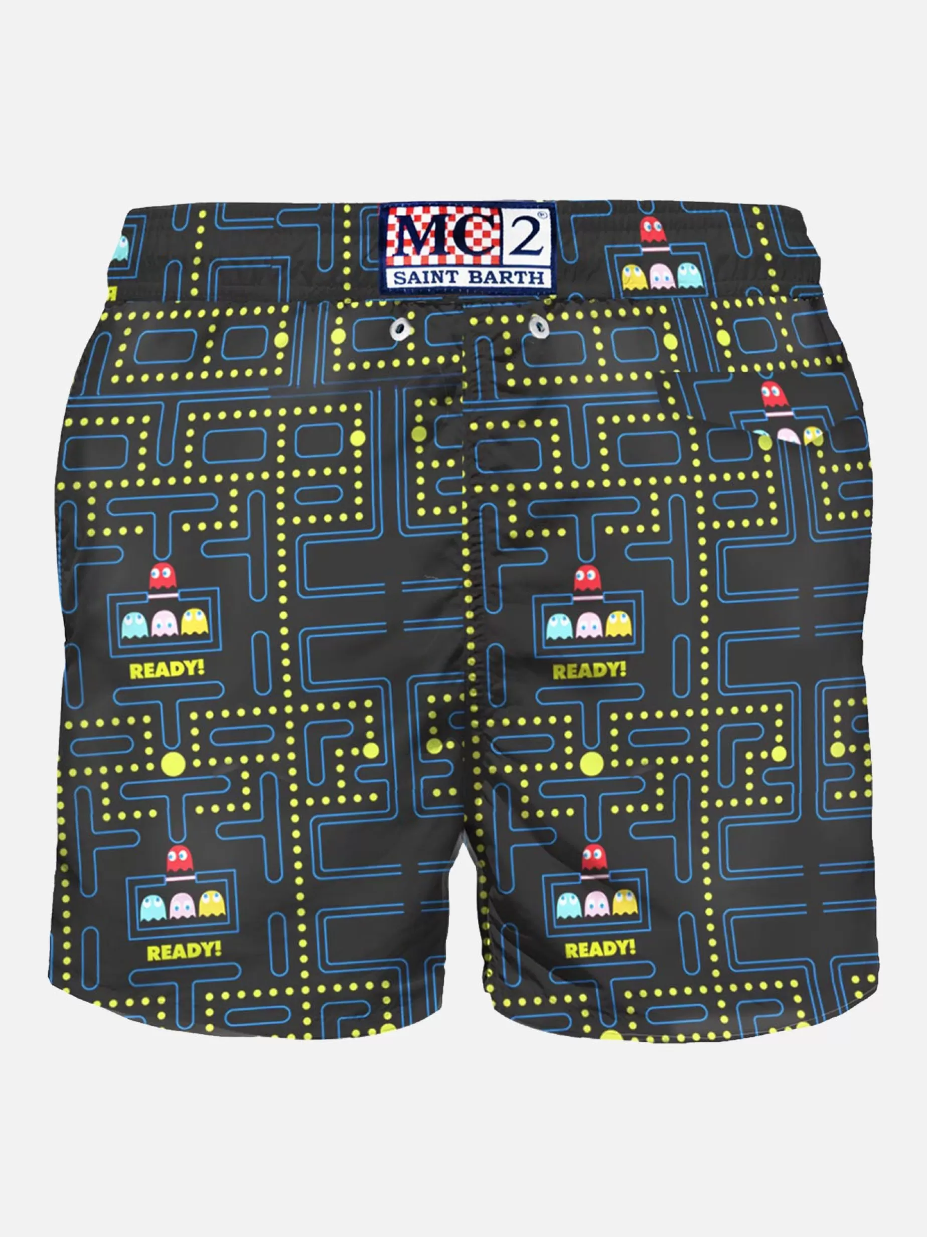 Online Costume da bagno da uomo con stampa Pac-Man Uomo Costumi Mare Stampati | Tessuto Leggero