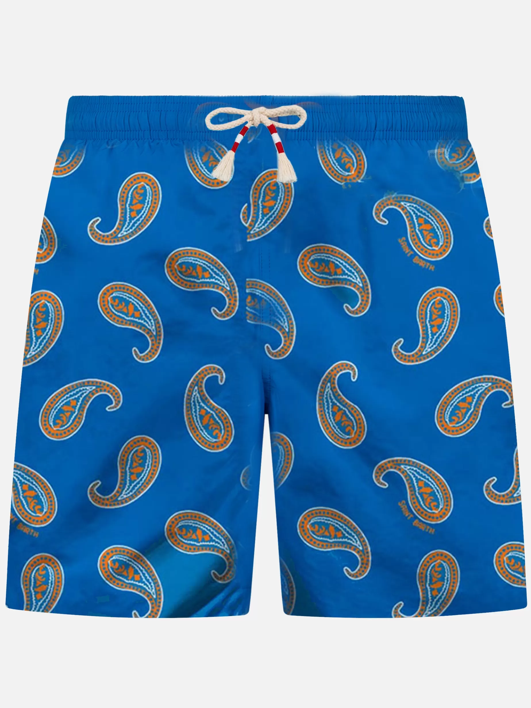 Hot Costume da bagno da uomo con stampa paisley Uomo Tessuto Mano Pesca | Beachwear