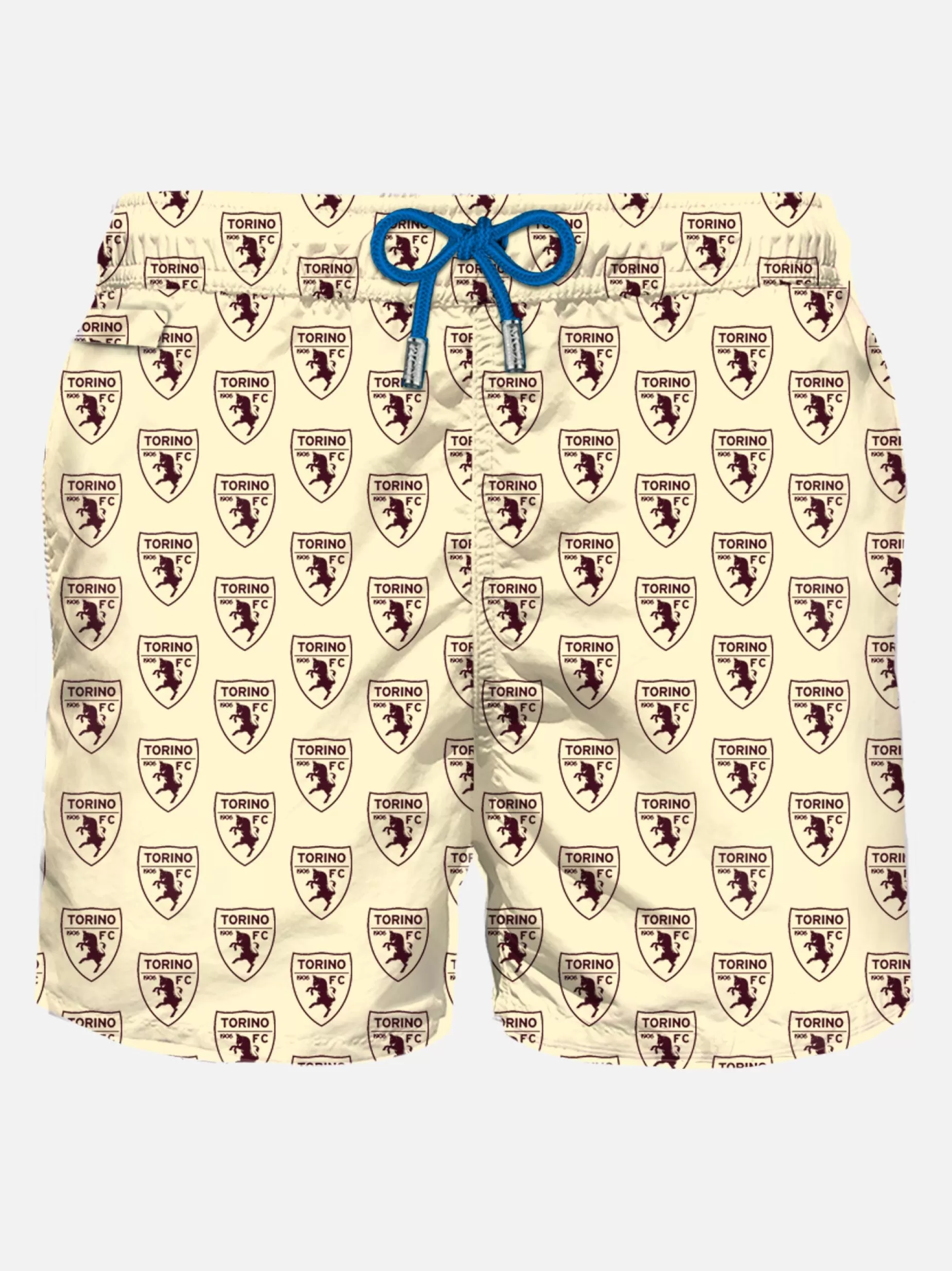 Hot Costume da bagno da uomo in tessuto leggero con logo toro | TORINO FC EDIZIONE SPECIALE Uomo Costumi Mare Microfantasia | Tessuto Leggero