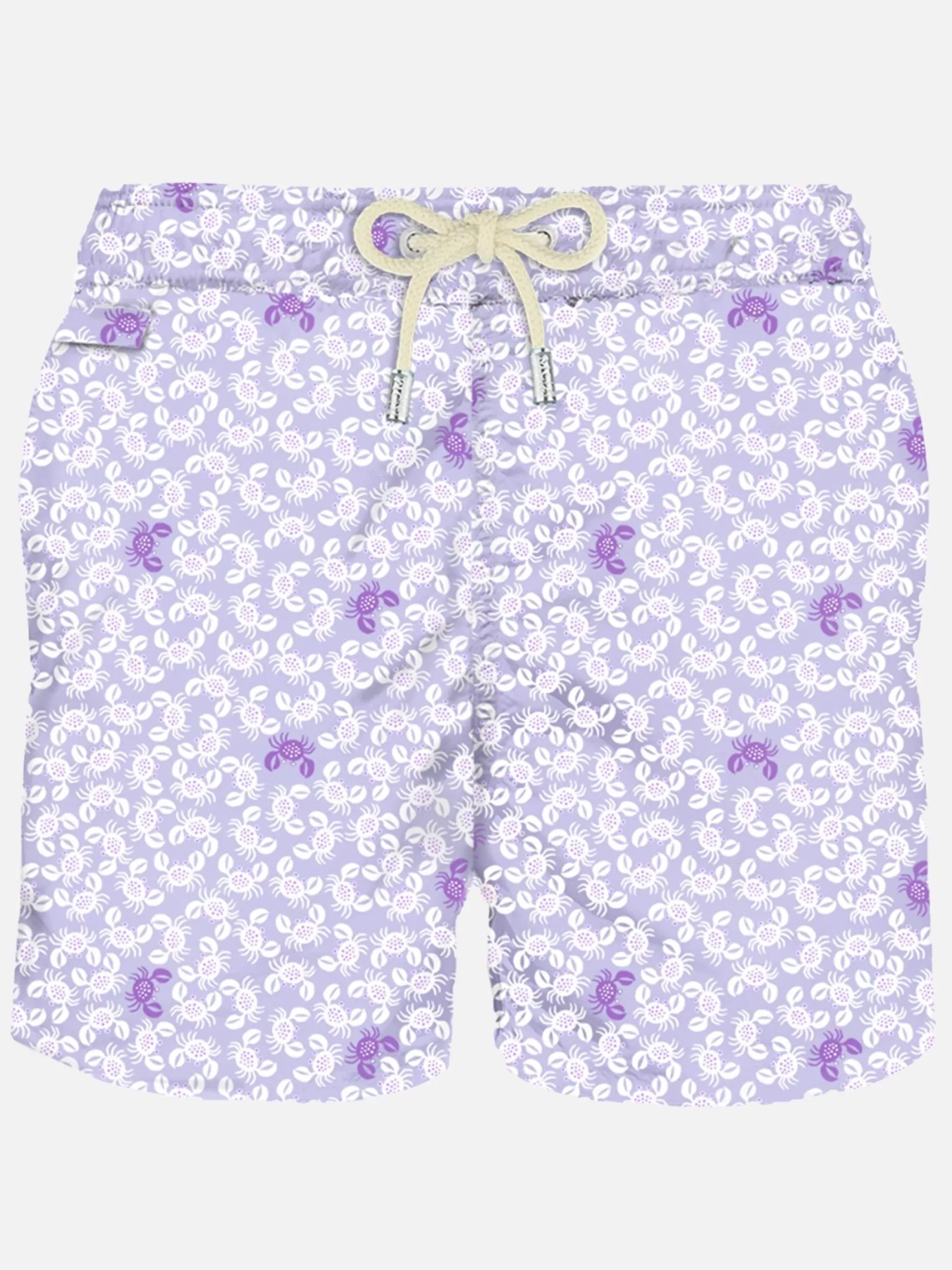 Best Costume da bagno da uomo in tessuto leggero con stampa granchi Uomo Costumi Mare Microfantasia | Tessuto Leggero