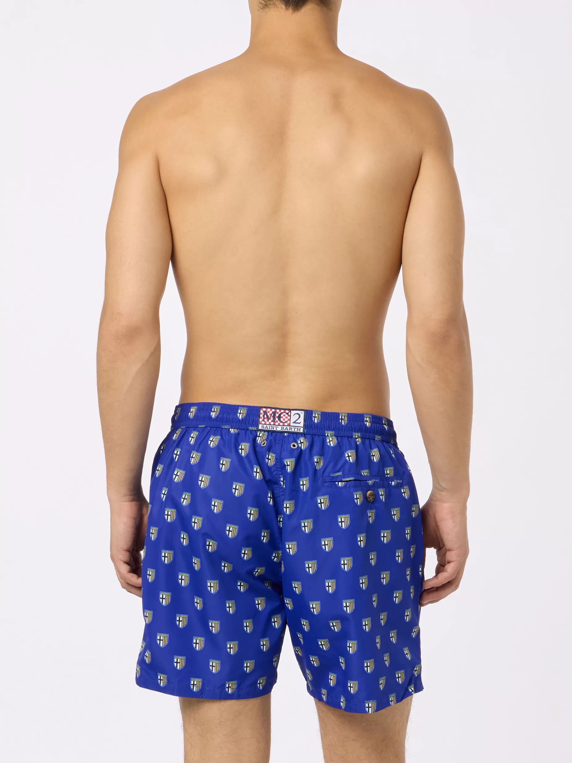 Store Costume da bagno da uomo in tessuto leggero con stampa logo Parma | PARMA CALCIO SPECIAL EDITION Uomo Costumi Mare Microfantasia | Tessuto Leggero