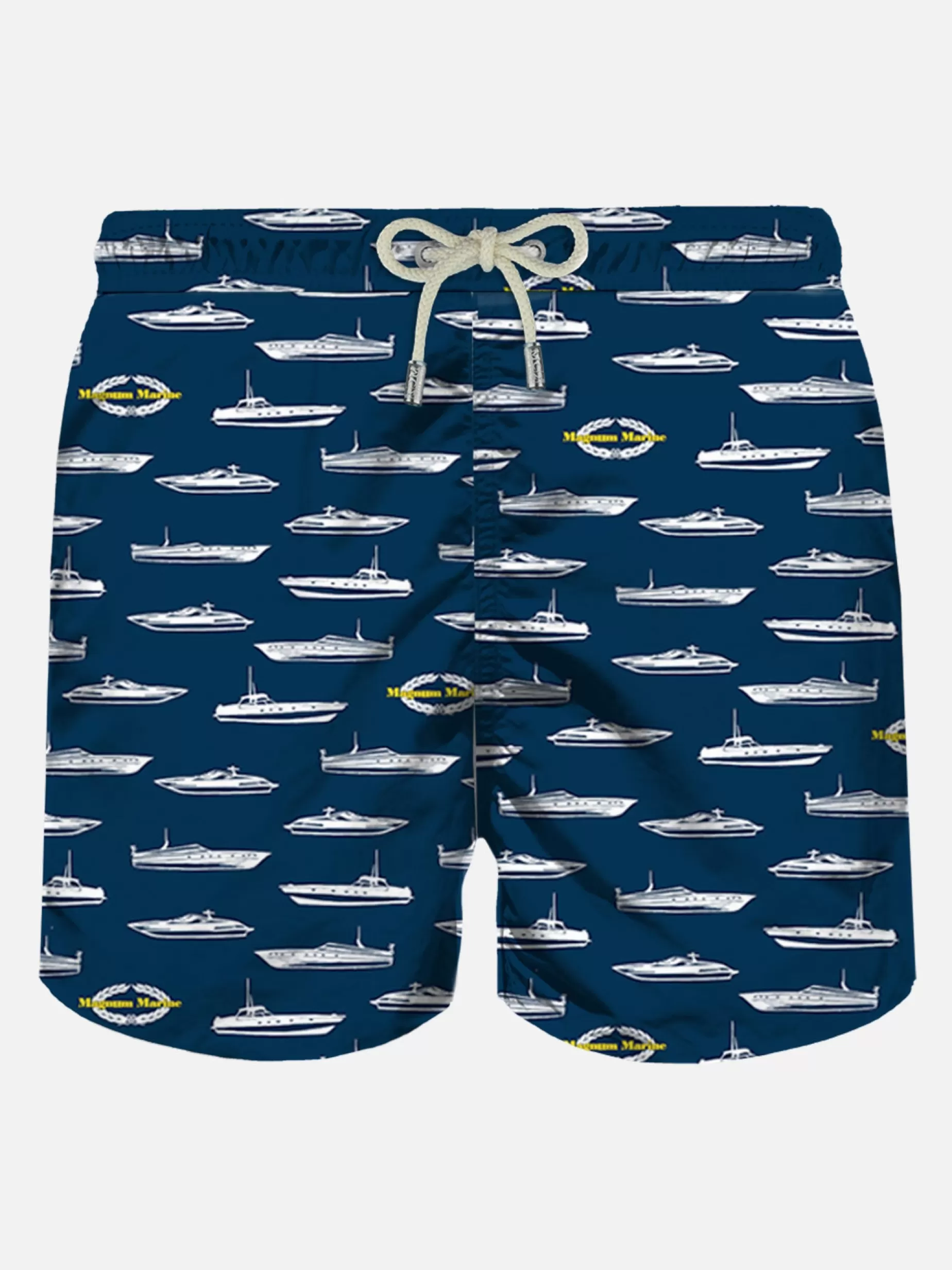 Hot Costume da bagno da uomo in tessuto leggero con stampa Magnum Marine | EDIZIONE SPECIALE MAGNUM MARINE Uomo Costumi Mare Microfantasia | Tessuto Leggero