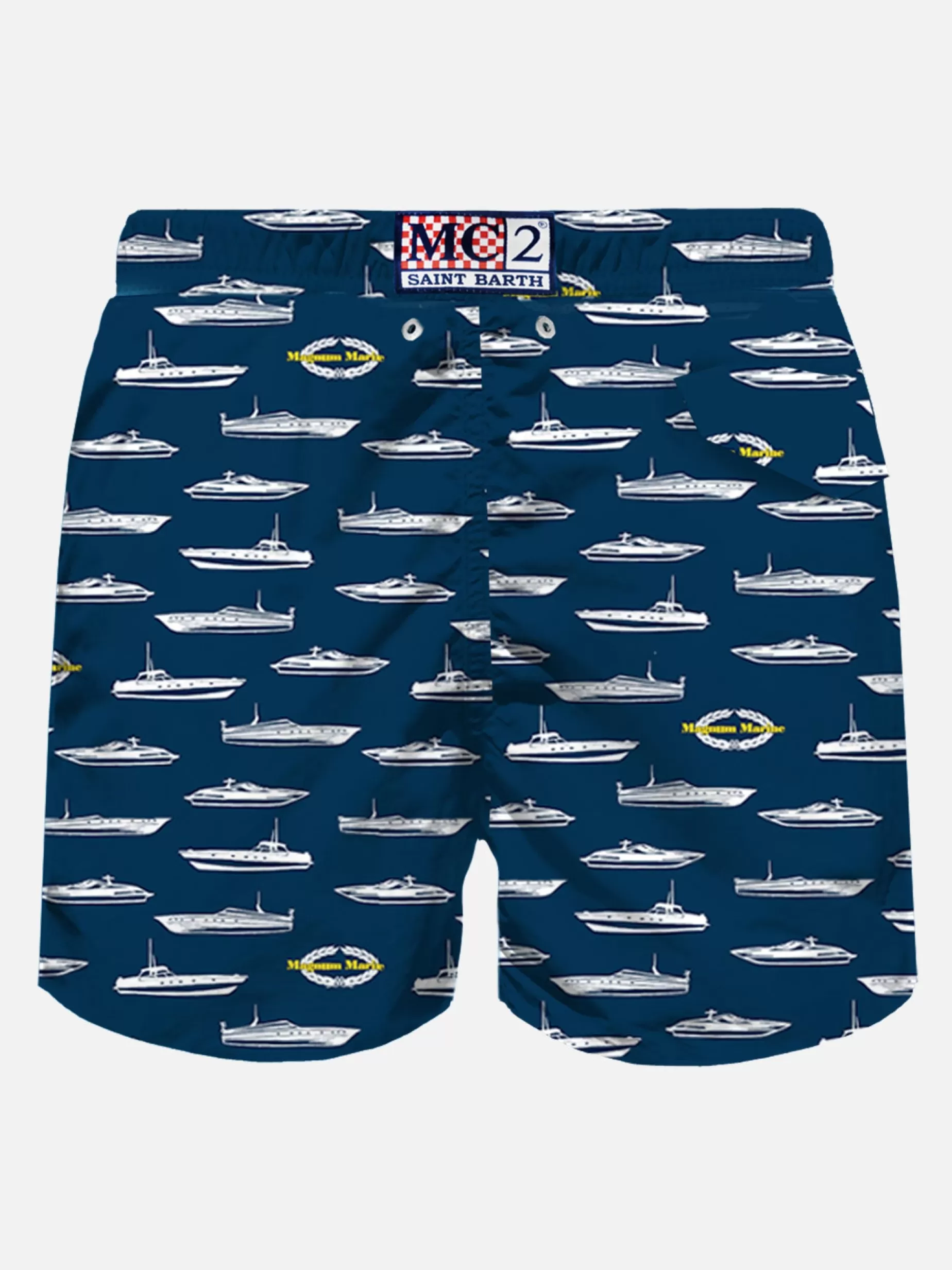 Hot Costume da bagno da uomo in tessuto leggero con stampa Magnum Marine | EDIZIONE SPECIALE MAGNUM MARINE Uomo Costumi Mare Microfantasia | Tessuto Leggero