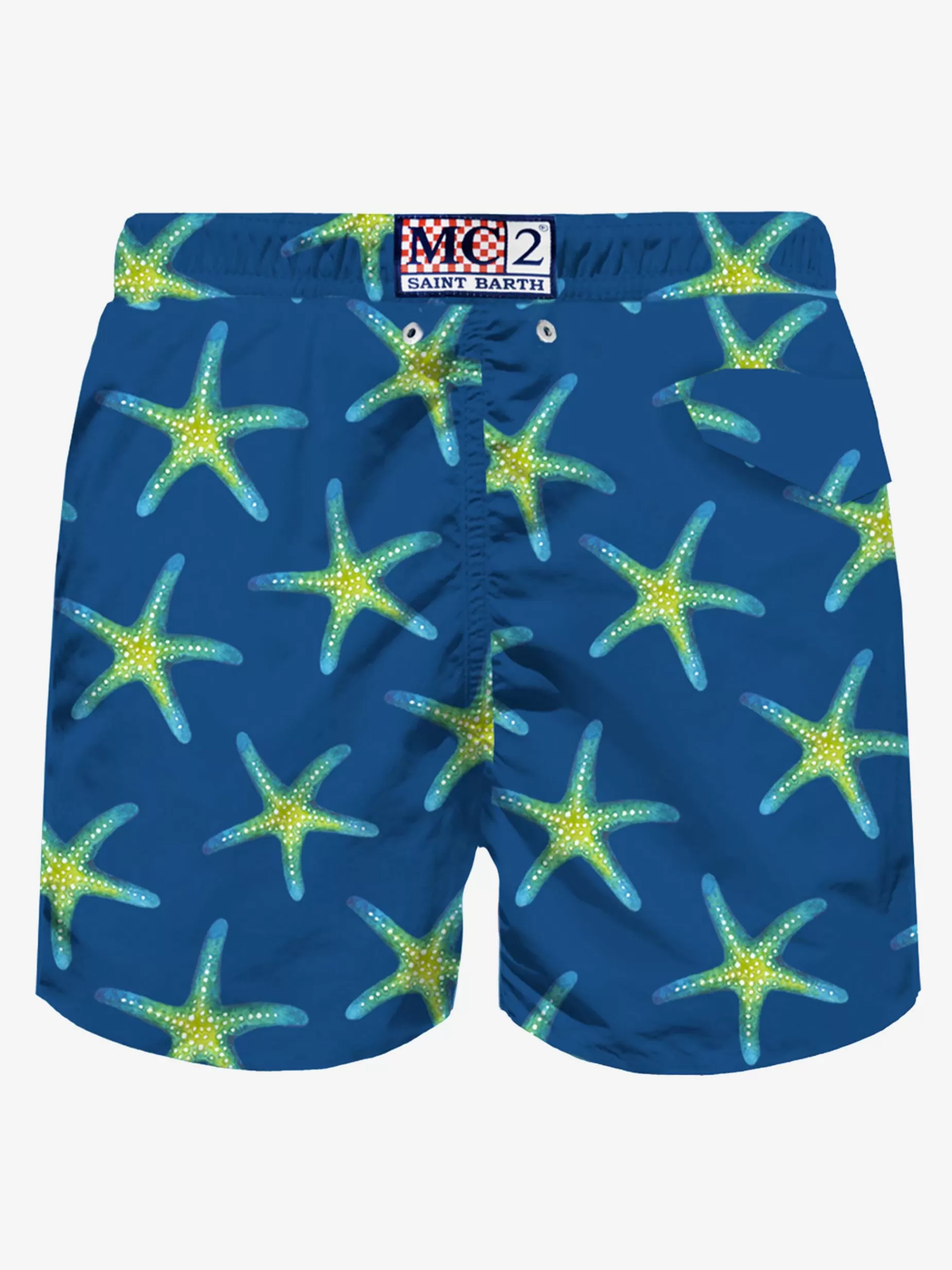 Shop Costume da bagno da uomo in tessuto leggero con stampa marina Uomo Costumi Mare Stampati | Tessuto Leggero
