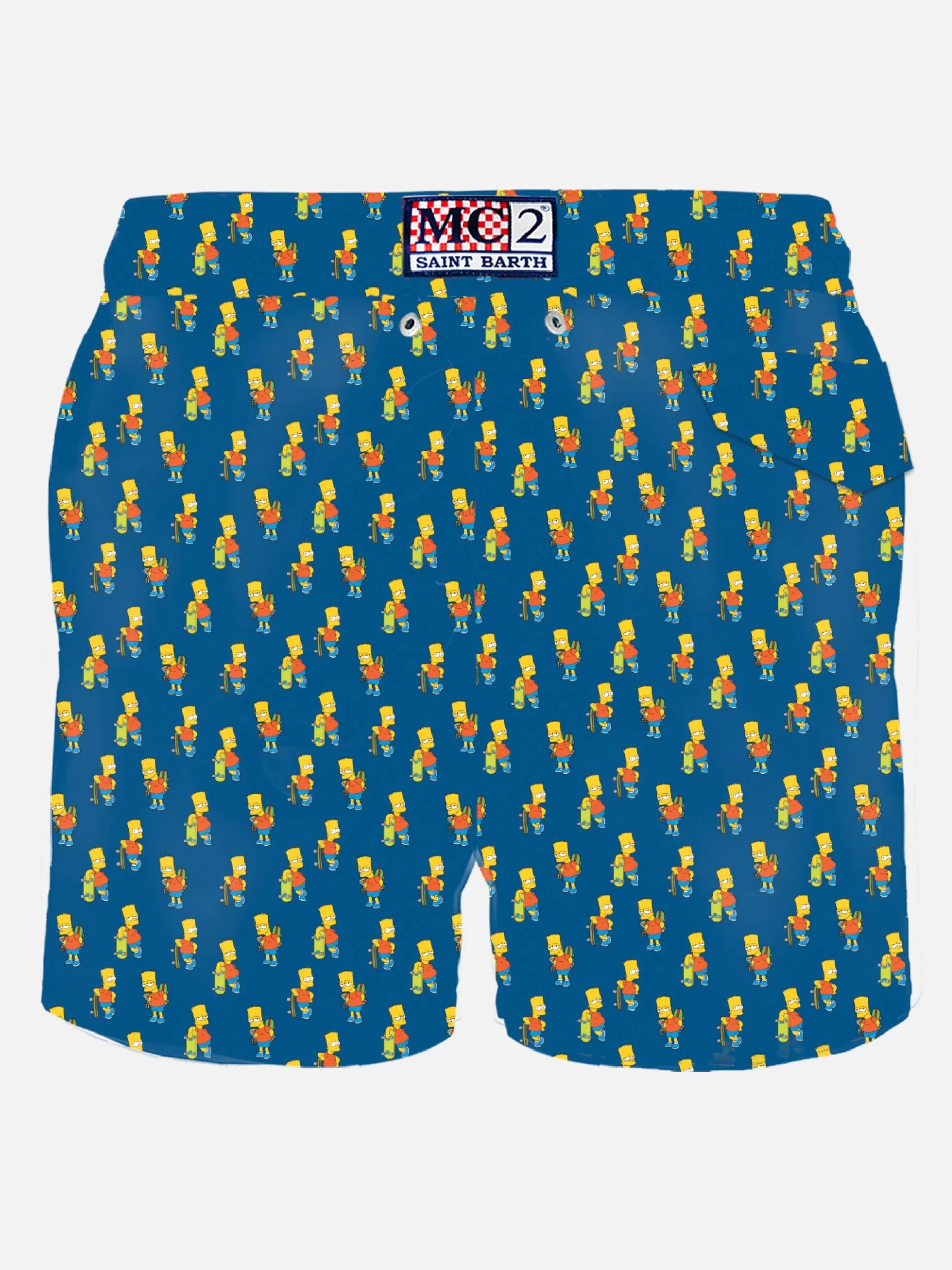 Shop Costume da bagno da uomo in tessuto leggero con stampa skater Bart | EDIZIONE SPECIALE DEI SIMPSON Uomo Costumi Mare Microfantasia | Tessuto Leggero