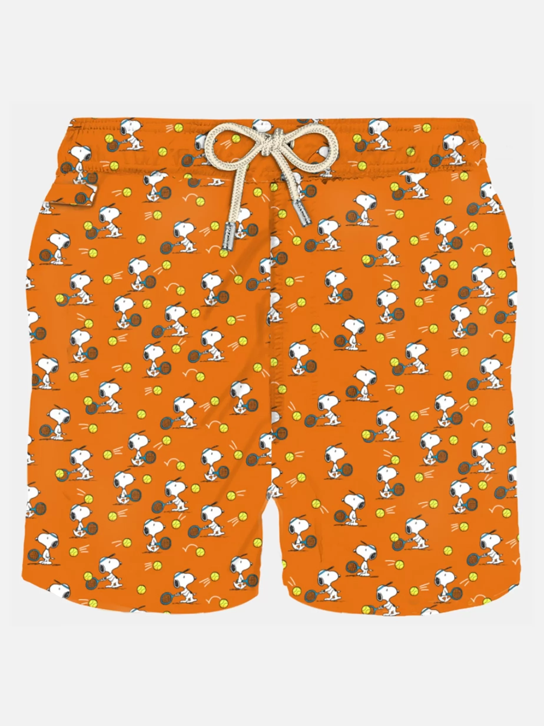 Flash Sale Costume da bagno da uomo in tessuto leggero con stampa Tennis Snoopy | SNOOPY - EDIZIONE SPECIALE PEANUTS™ Uomo Costumi Mare Microfantasia | Tessuto Leggero
