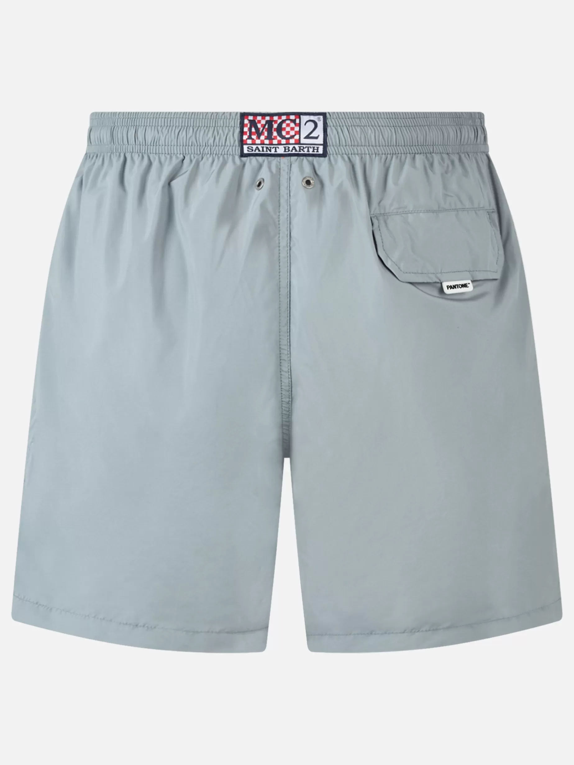 Sale Costume da bagno da uomo in tessuto leggero grigio Lighting Pantone | PANTONE SPECIAL EDITION Uomo Costumi Mare Tinta Unita | Tessuto Leggero