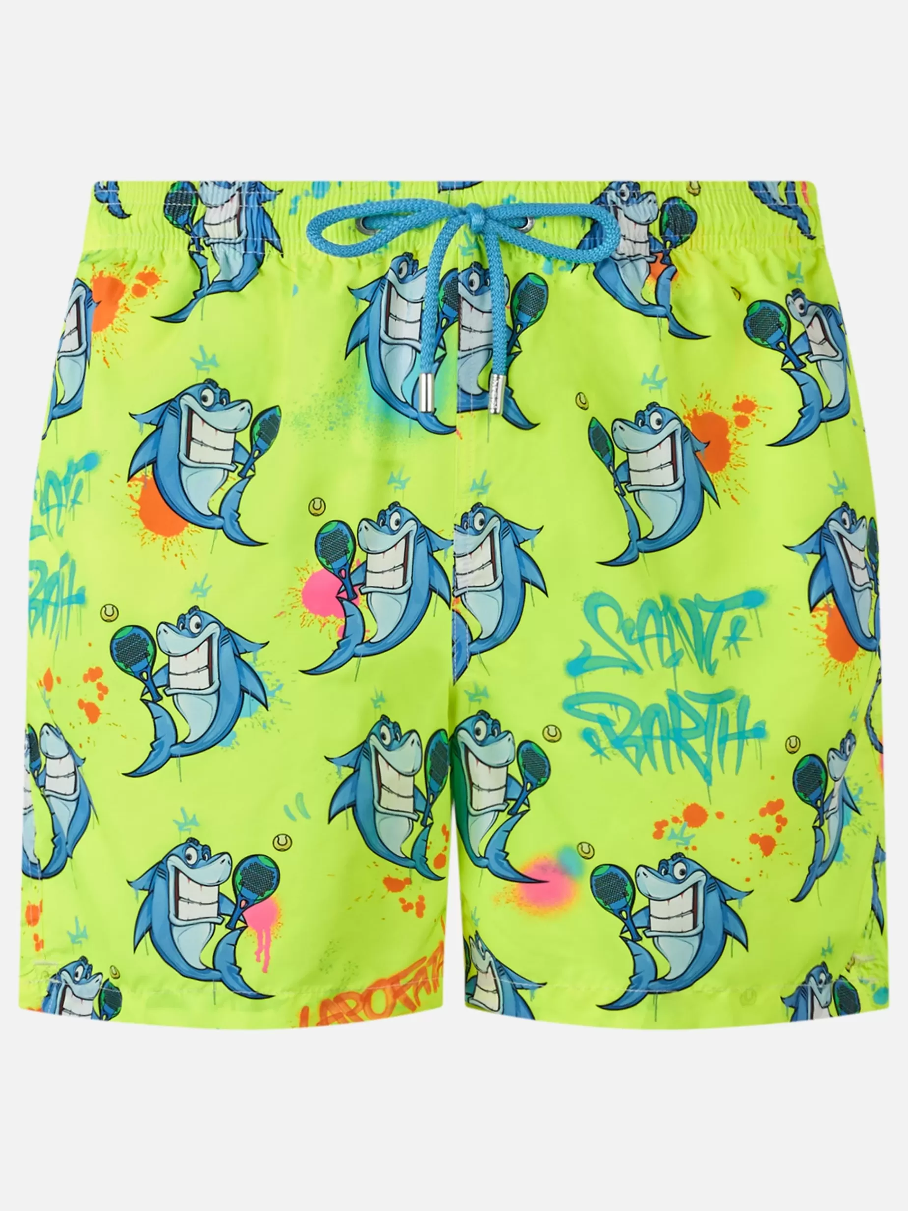 Clearance Costume da bagno da uomo in tessuto leggero Lighting con stampa Cryptopuppets | EDIZIONE SPECIALE CRYPTOPUPPETS Uomo Costumi Mare Stampati | Tessuto Leggero