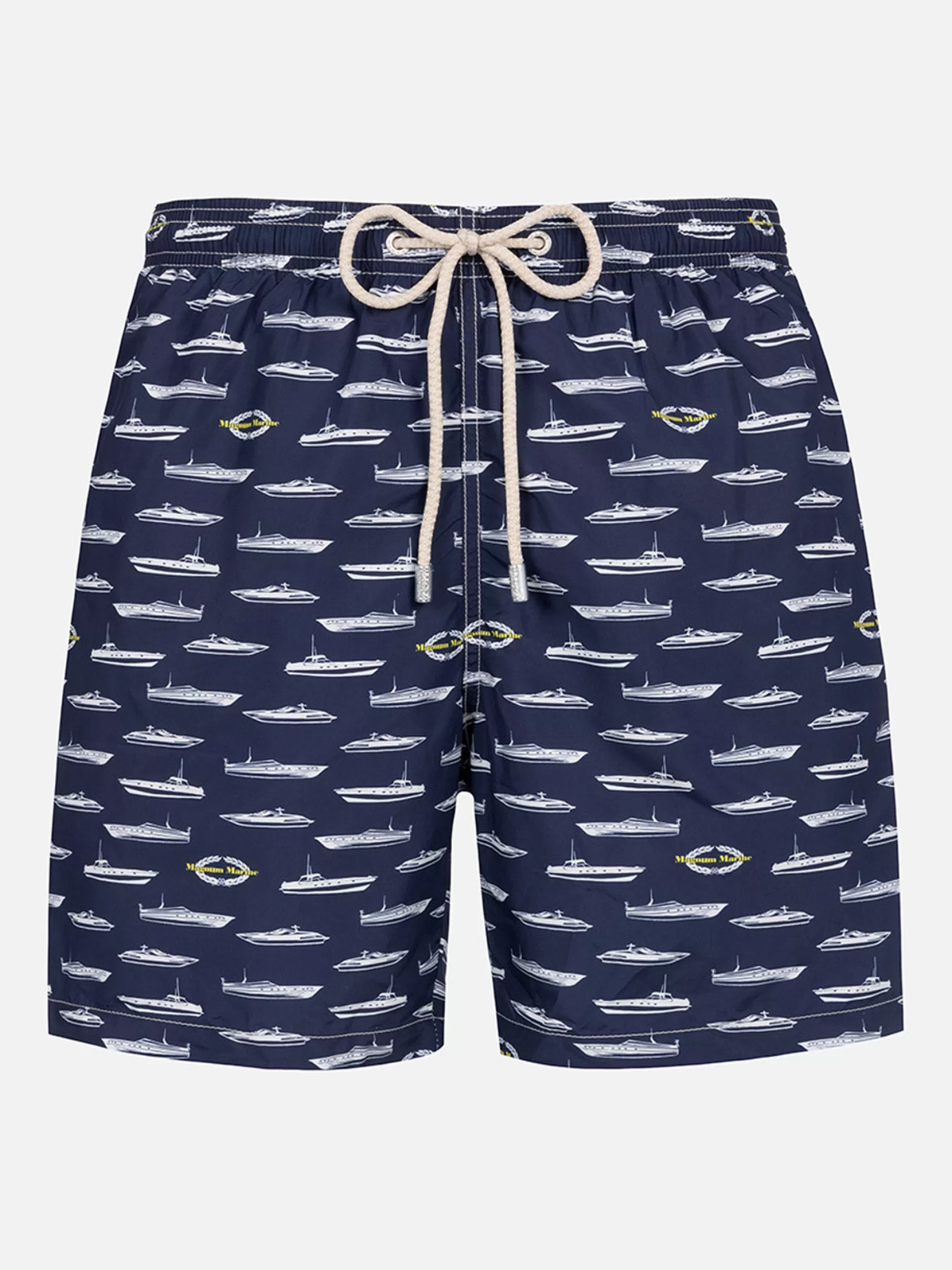 Store Costume da bagno da uomo in tessuto leggero Lighting con stampa Magnum Marine | MAGNUM MARINE SPECIAL EDITION Uomo Costumi Mare Microfantasia | Tessuto Leggero