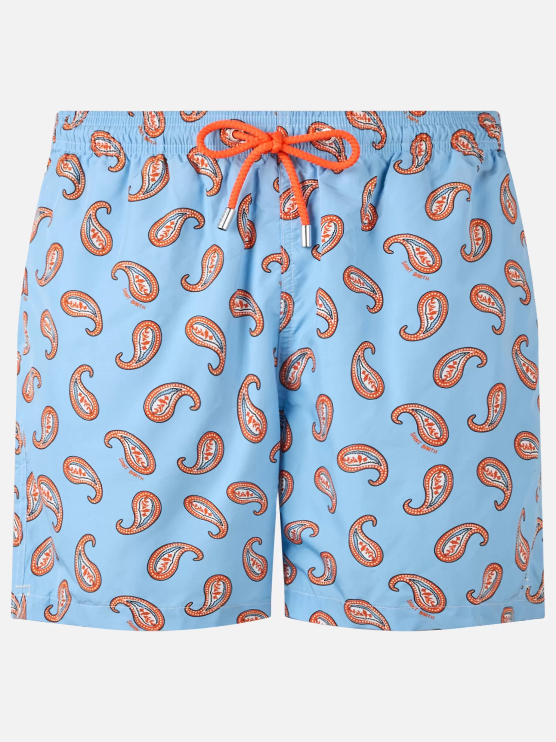 Clearance Costume da bagno da uomo in tessuto leggero Lighting con stampa paisley Uomo Costumi Mare Stampati | Tessuto Leggero