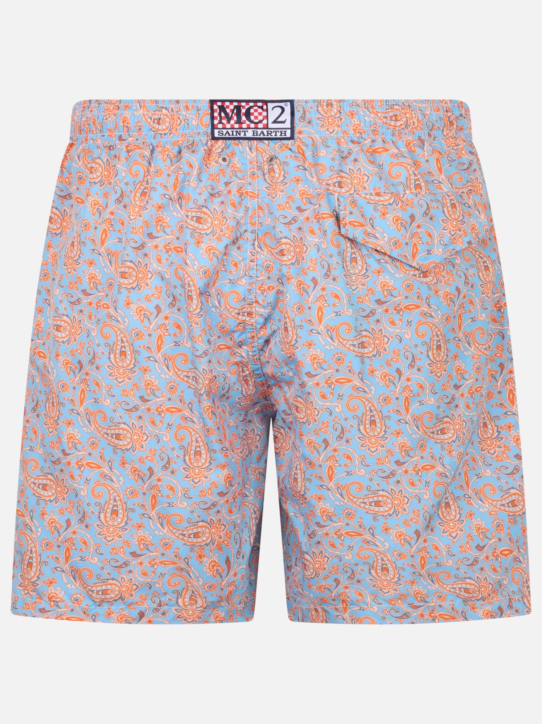 Best Sale Costume da bagno da uomo in tessuto leggero Lighting con stampa paisley Uomo Costumi Mare Stampati | Tessuto Leggero