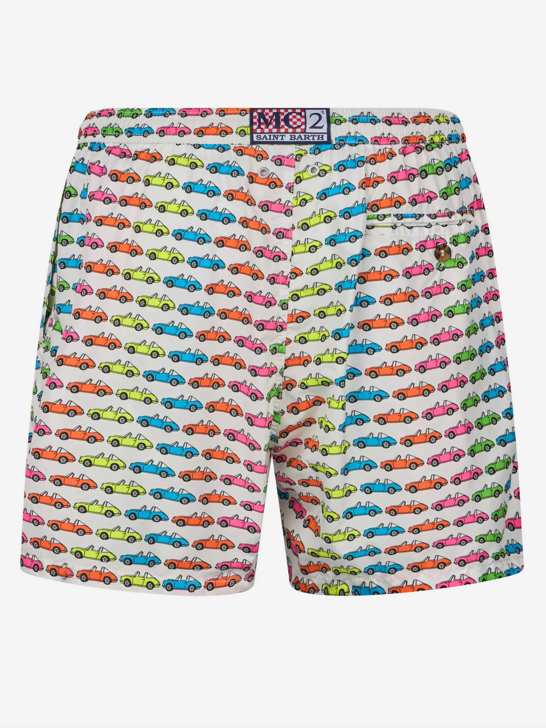 Best Costume da bagno da uomo in tessuto leggero Lighting Micro Fantasy con stampa auto Uomo Costumi Mare Microfantasia | Tessuto Leggero