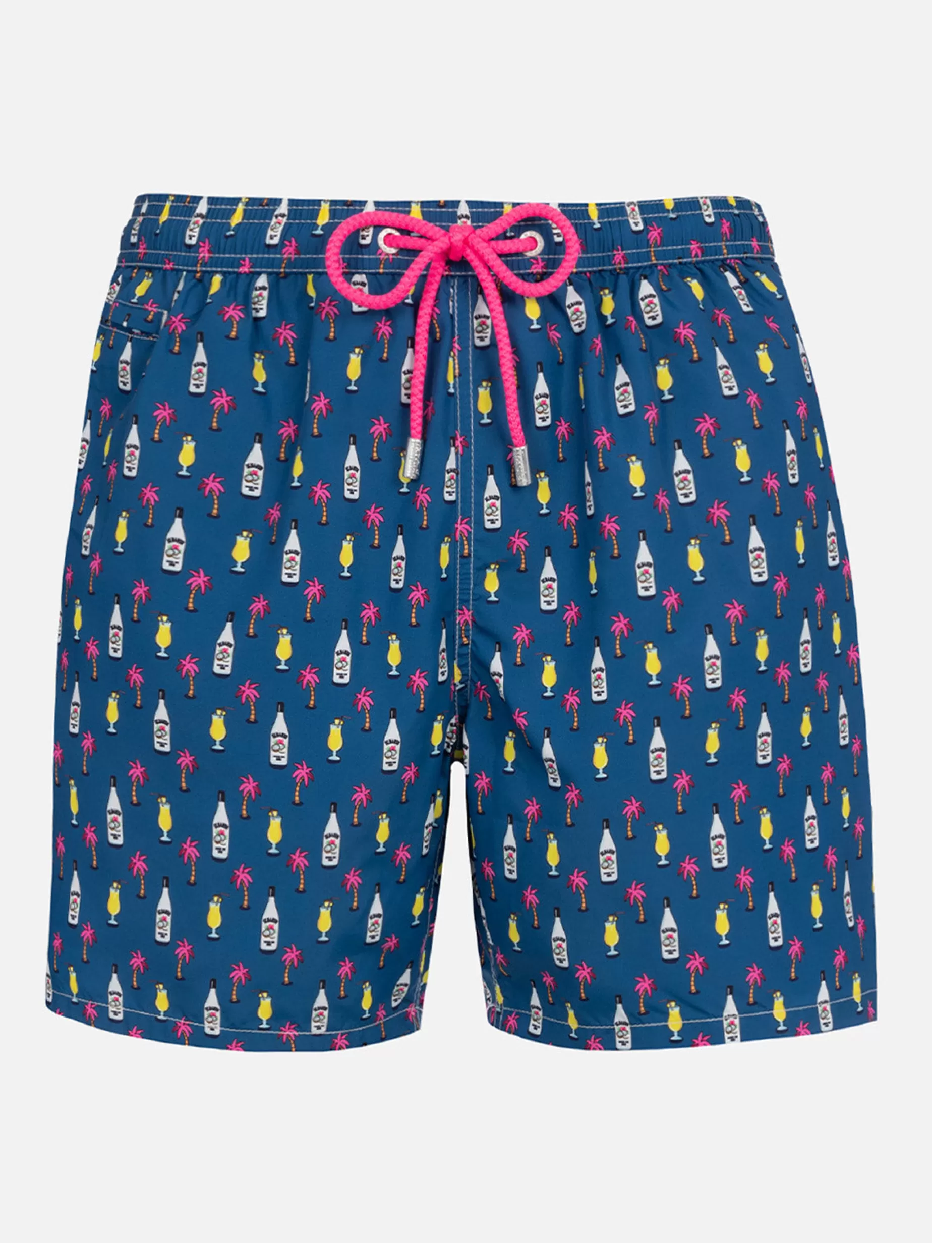 Online Costume da bagno da uomo in tessuto leggero Lighting Micro Fantasy con stampa cocktail Uomo Costumi Mare Microfantasia | Tessuto Leggero