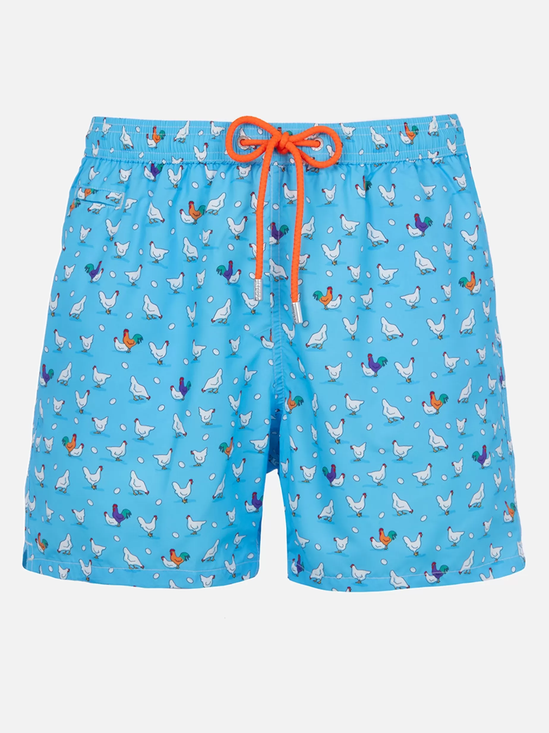 Sale Costume da bagno da uomo in tessuto leggero Lighting Micro Fantasy con stampa gallo Uomo Costumi Mare Microfantasia | Tessuto Leggero