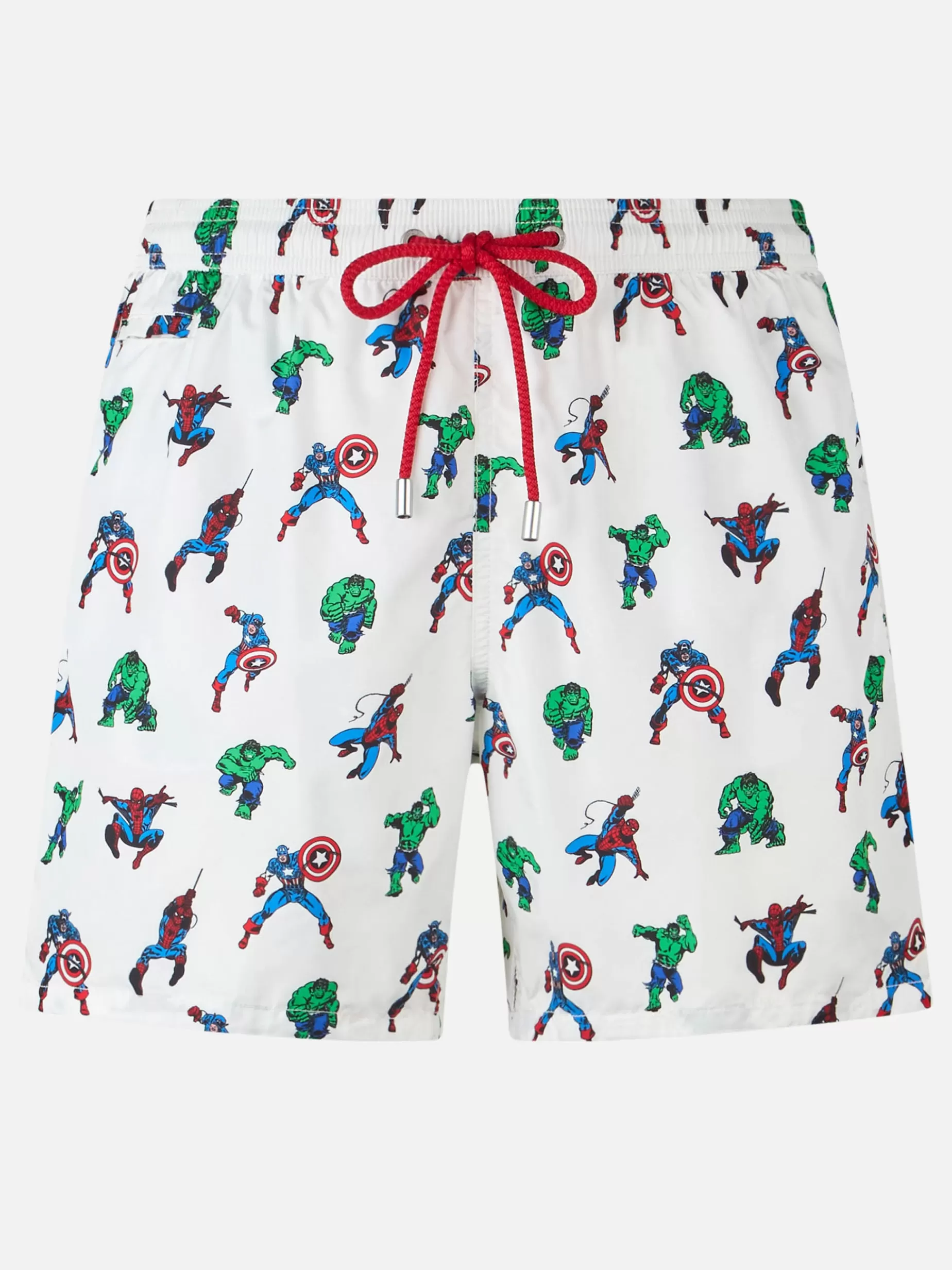 Shop Costume da bagno da uomo in tessuto leggero Lighting Micro Fantasy con stampa Marvel Super Heroes | EDIZIONE SPECIALE MARVEL Uomo Costumi Mare Microfantasia | Tessuto Leggero