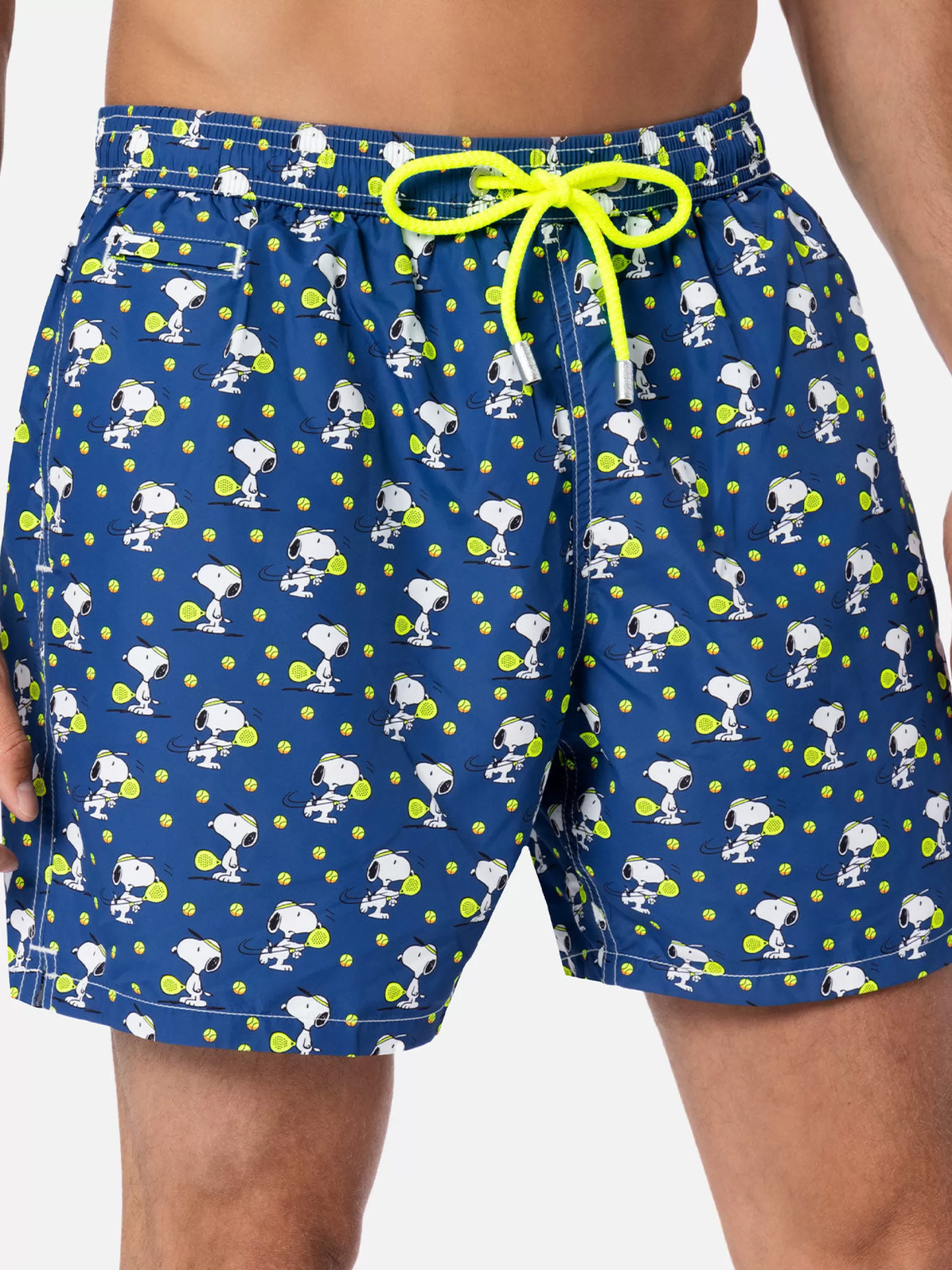Cheap Costume da bagno da uomo in tessuto leggero Lighting Micro Fantasy con stampa padel Snoopy | EDIZIONE SPECIALE SNOOPY PEANUTS™ Uomo Costumi Mare Microfantasia | Tessuto Leggero