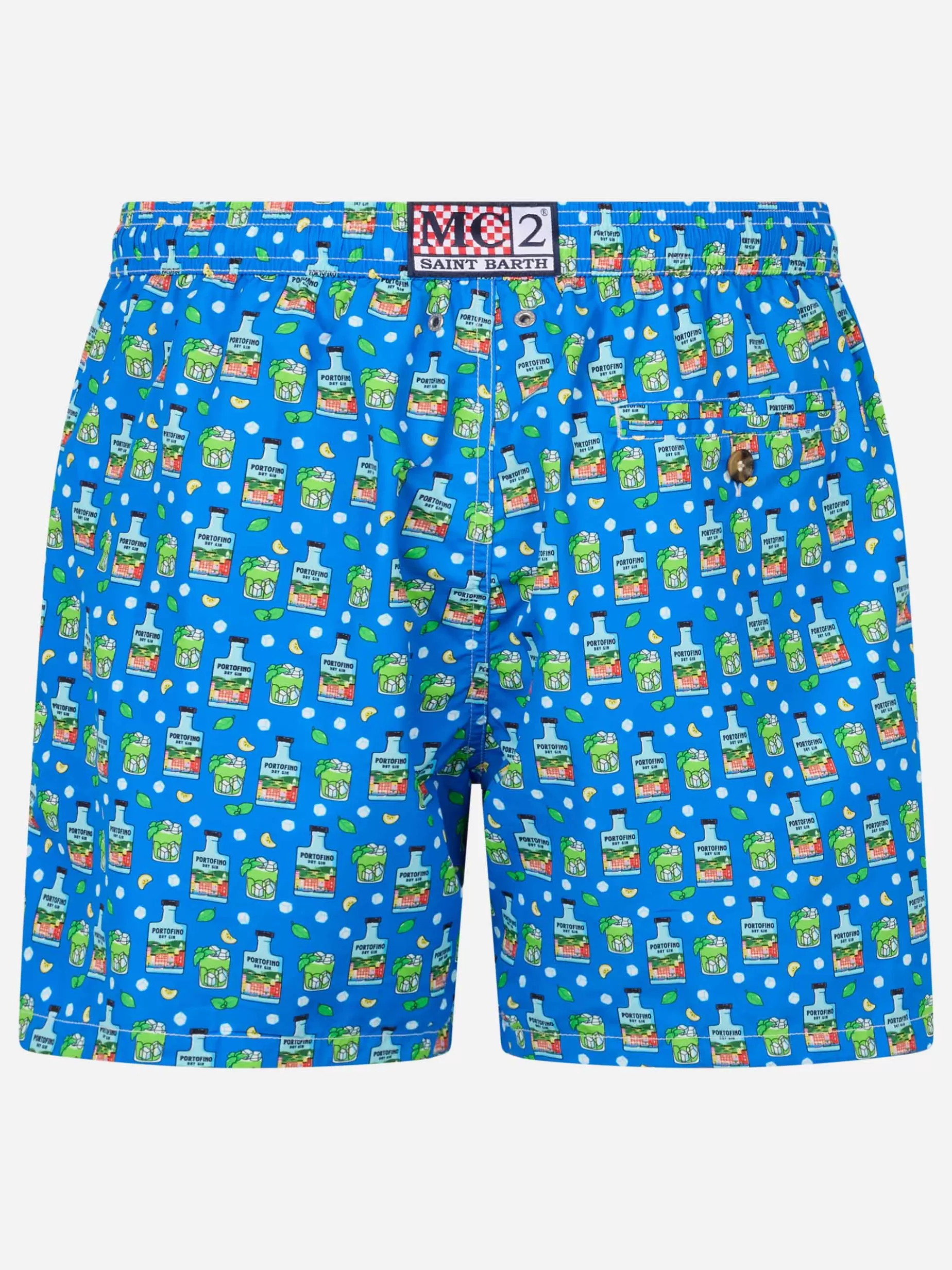 Cheap Costume da bagno da uomo in tessuto leggero Lighting Micro Fantasy con stampa Paloma Portofino Gin | PORTOFINO DRY GIN EDIZIONE SPECIALE Uomo Costumi Mare Microfantasia | Tessuto Leggero