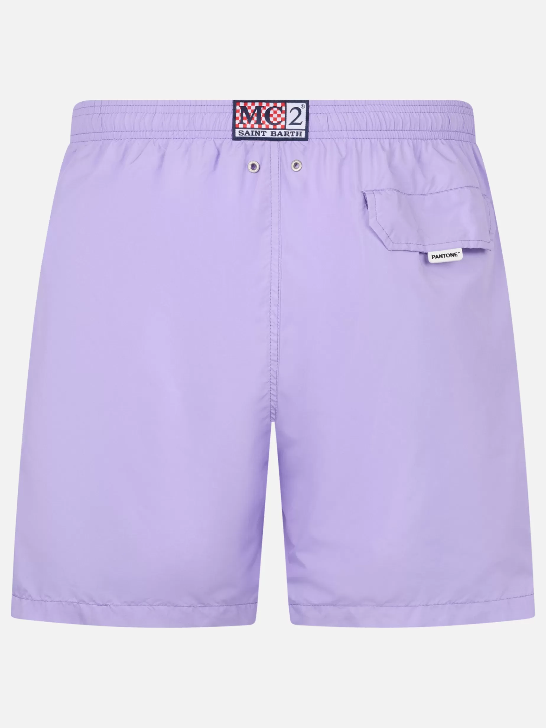 Discount Costume da bagno da uomo in tessuto leggero lilla Lighting Pantone | EDIZIONE SPECIALE PANTONE Uomo Costumi Mare Tinta Unita | Tessuto Leggero