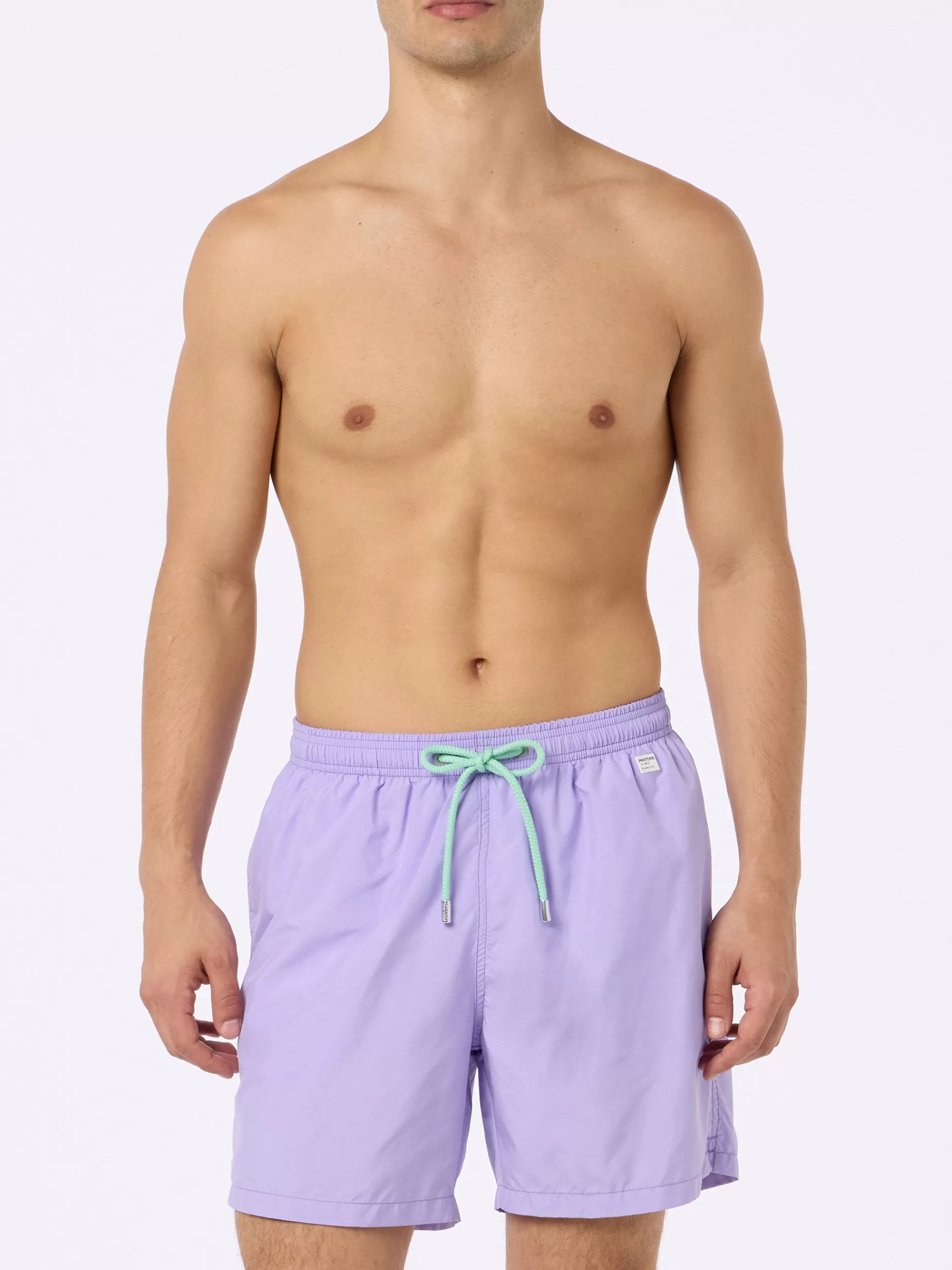 Discount Costume da bagno da uomo in tessuto leggero lilla Lighting Pantone | EDIZIONE SPECIALE PANTONE Uomo Costumi Mare Tinta Unita | Tessuto Leggero
