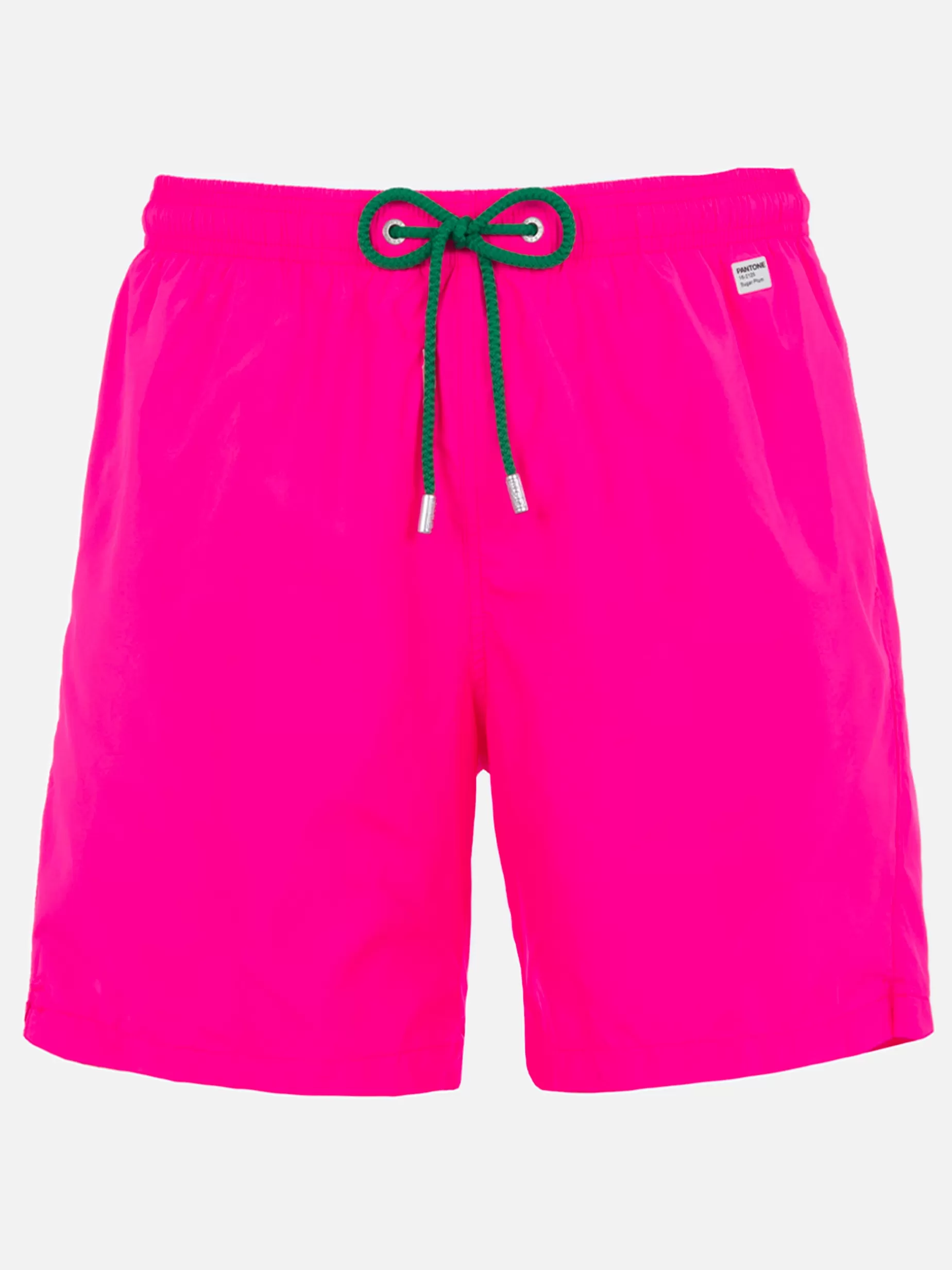 Shop Costume da bagno da uomo in tessuto leggero rosa fluo Lighting Pantone | EDIZIONE SPECIALE PANTONE Uomo Costumi Mare Tinta Unita | Tessuto Leggero