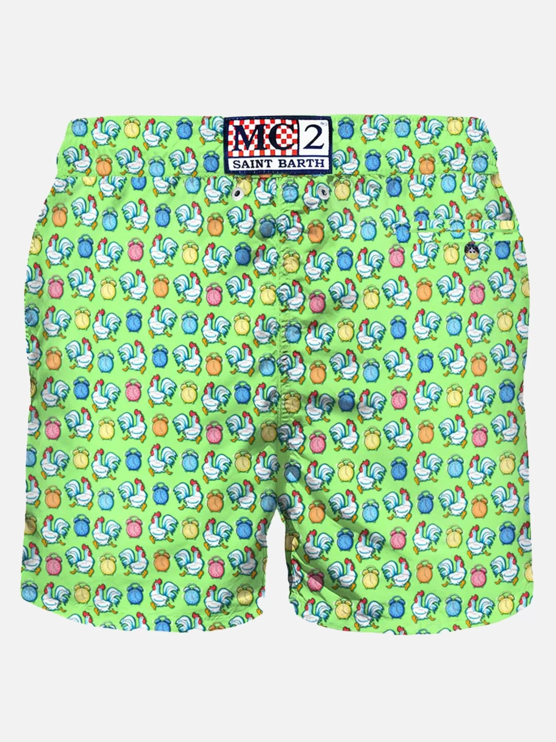Best Costume da bagno da uomo in tessuto leggero stampa galli Uomo Costumi Mare Microfantasia | Tessuto Leggero