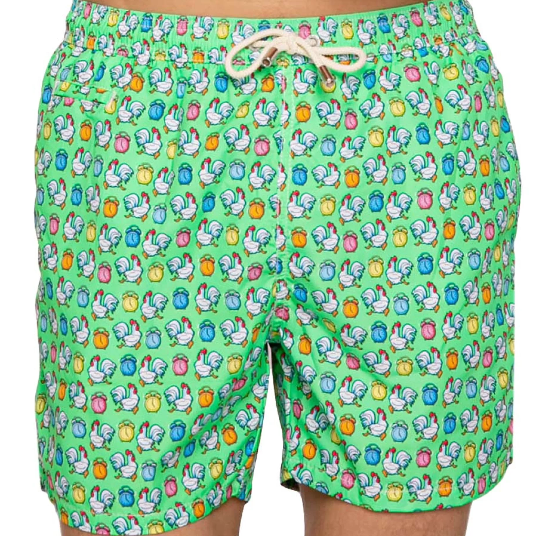 Best Costume da bagno da uomo in tessuto leggero stampa galli Uomo Costumi Mare Microfantasia | Tessuto Leggero