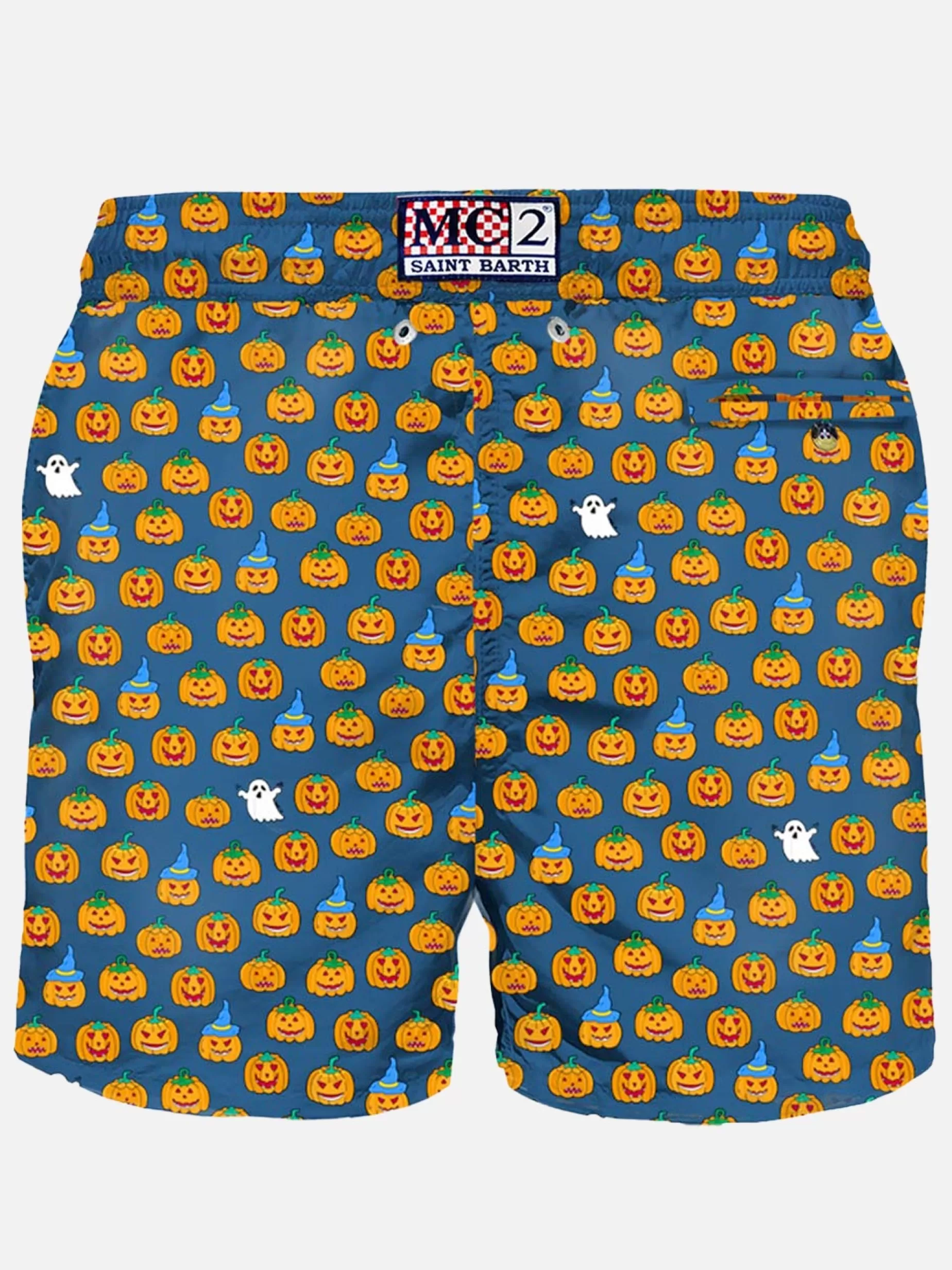 Cheap Costume da bagno da uomo in tessuto leggero stampa Halloween Uomo Costumi Mare Microfantasia | Tessuto Leggero
