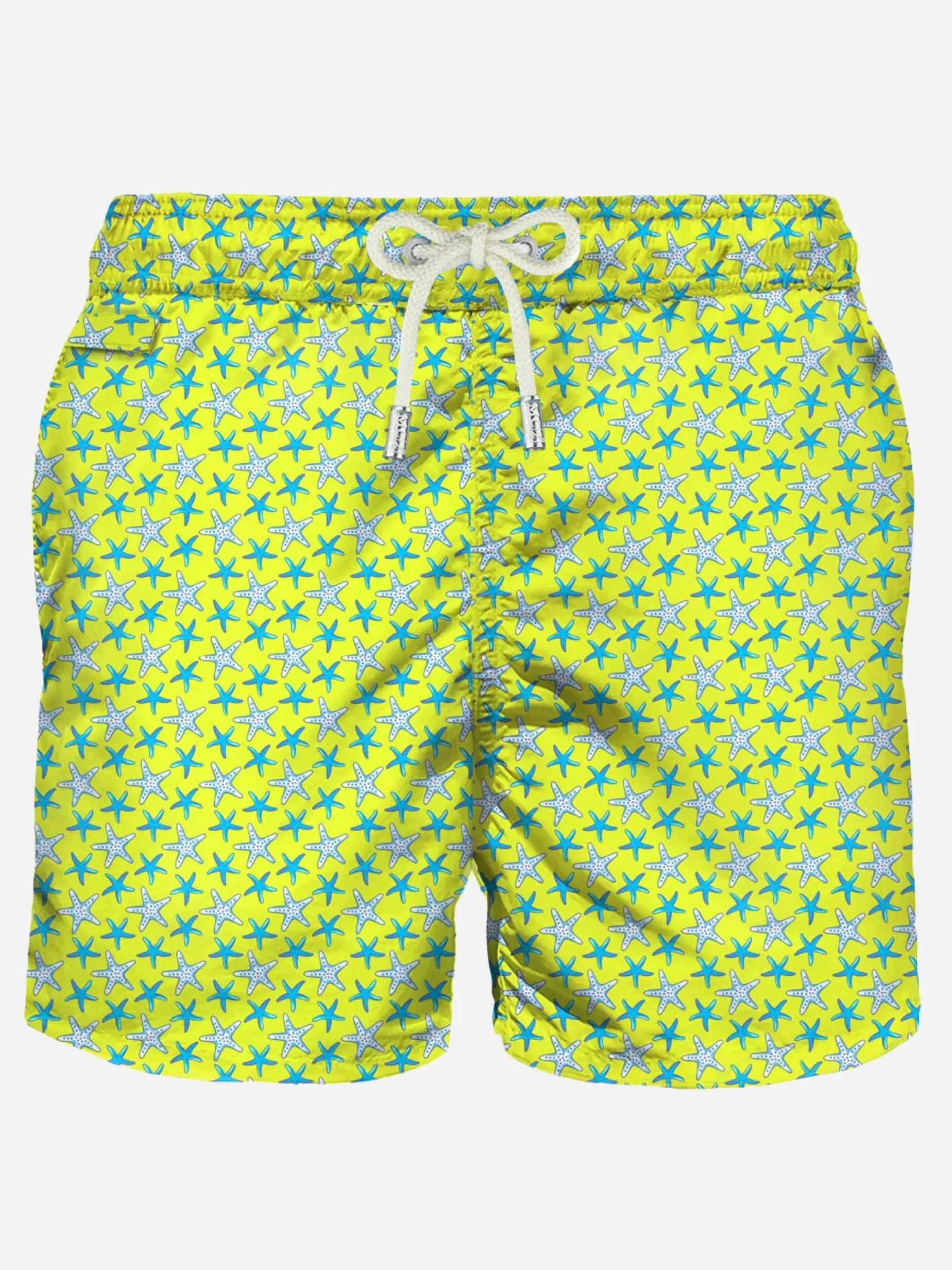 Hot Costume da bagno da uomo in tessuto leggero stampa stelle marine Uomo Costumi Mare Microfantasia | Tessuto Leggero