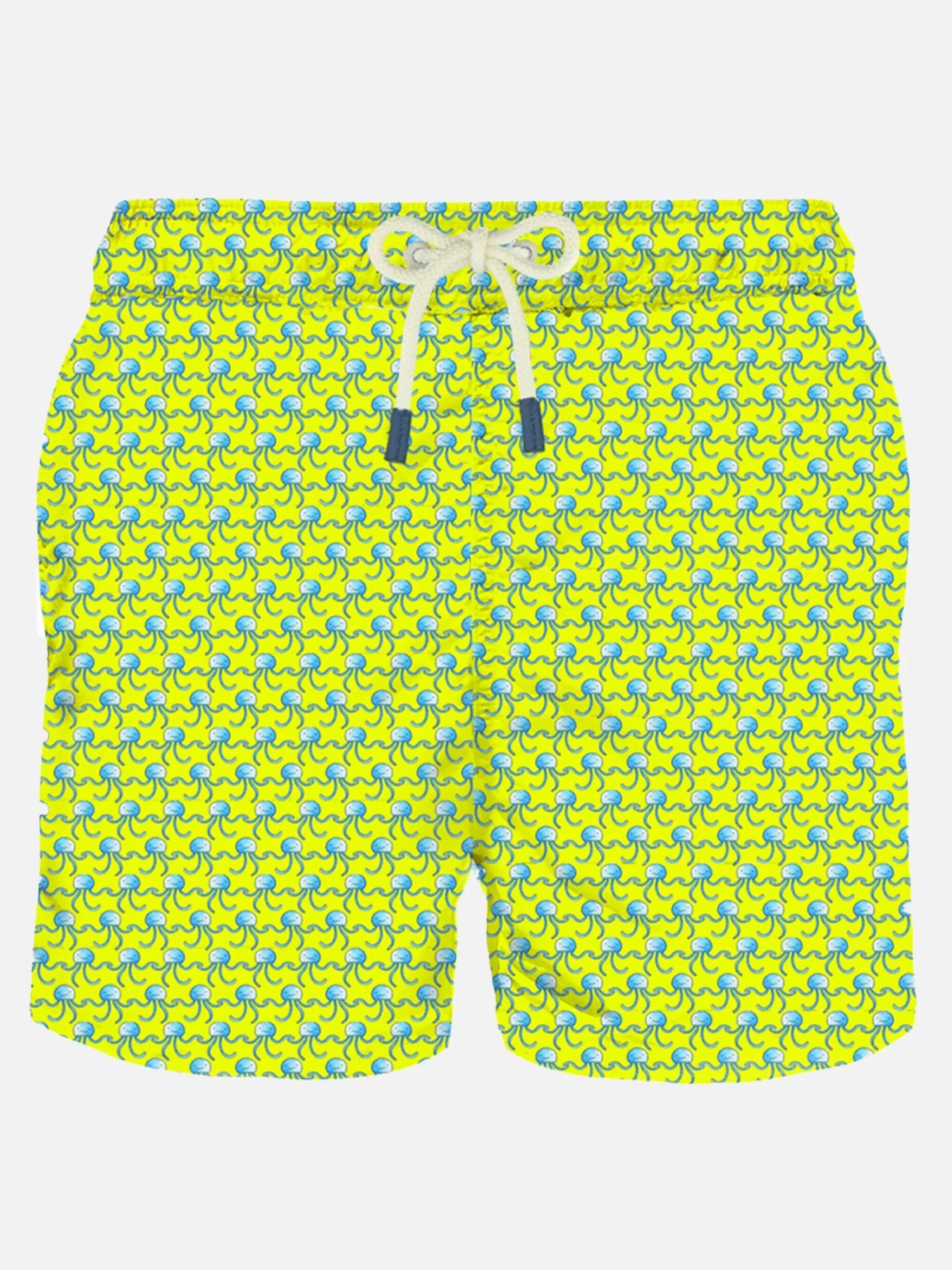 Store Costume da bagno da uomo stampa meduse fluo Uomo Costumi Mare Microfantasia