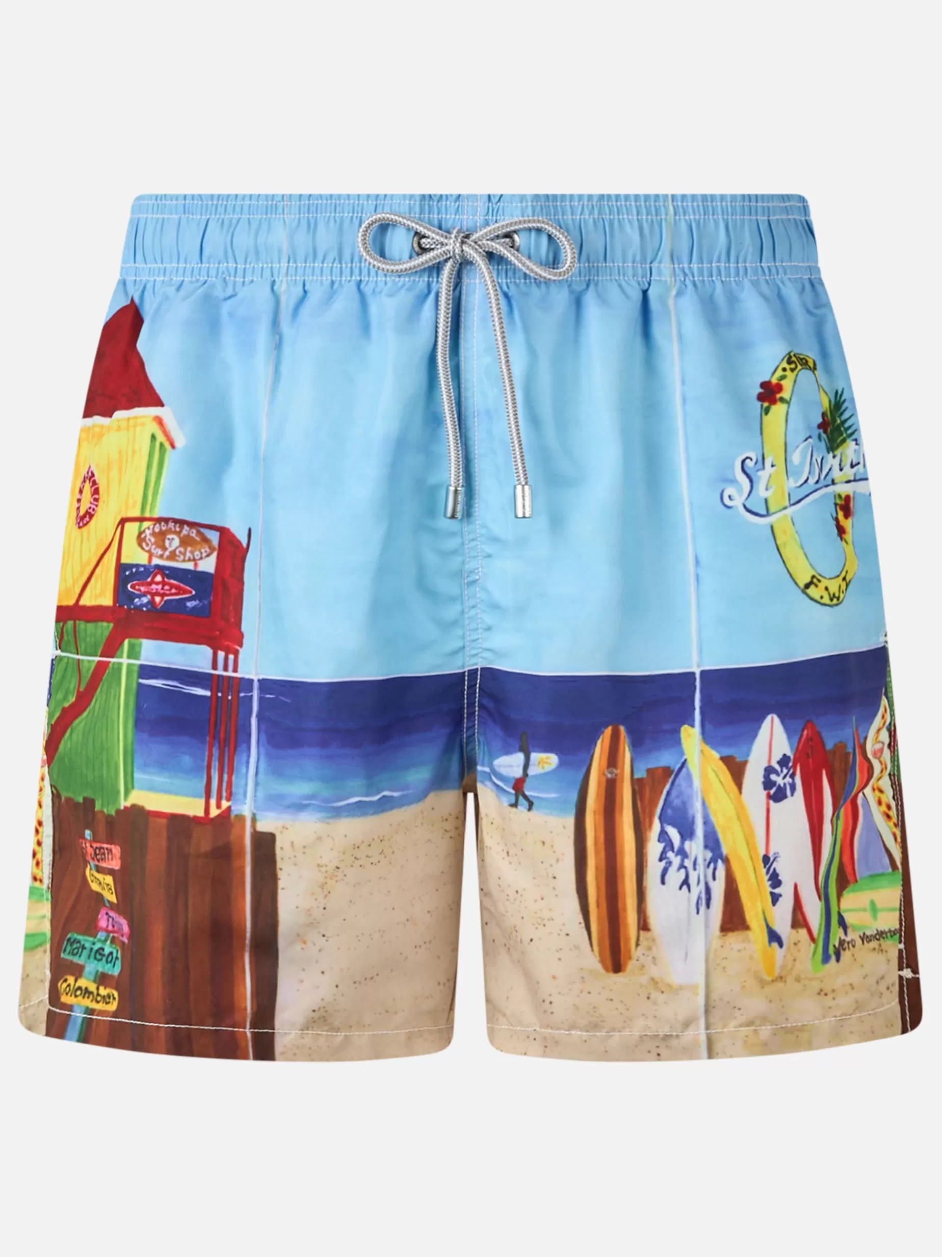 Store Costume da bagno Saint Barth Lorient con stampa fotografica Uomo Costumi Mare Stampati