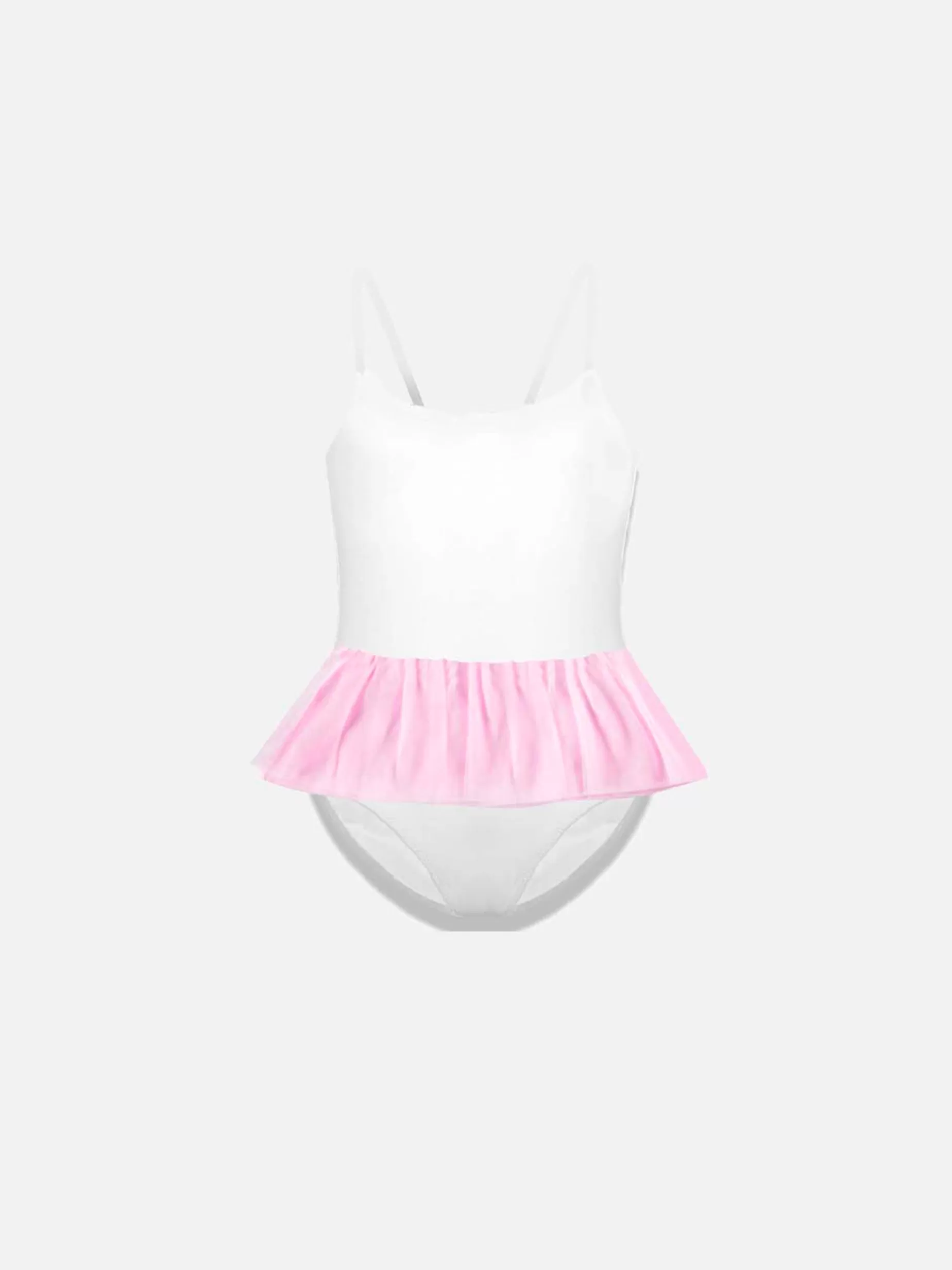 Outlet Costume intero da bambina con volant in tulle Costumi Interi | Neonata (0-24 Mesi)