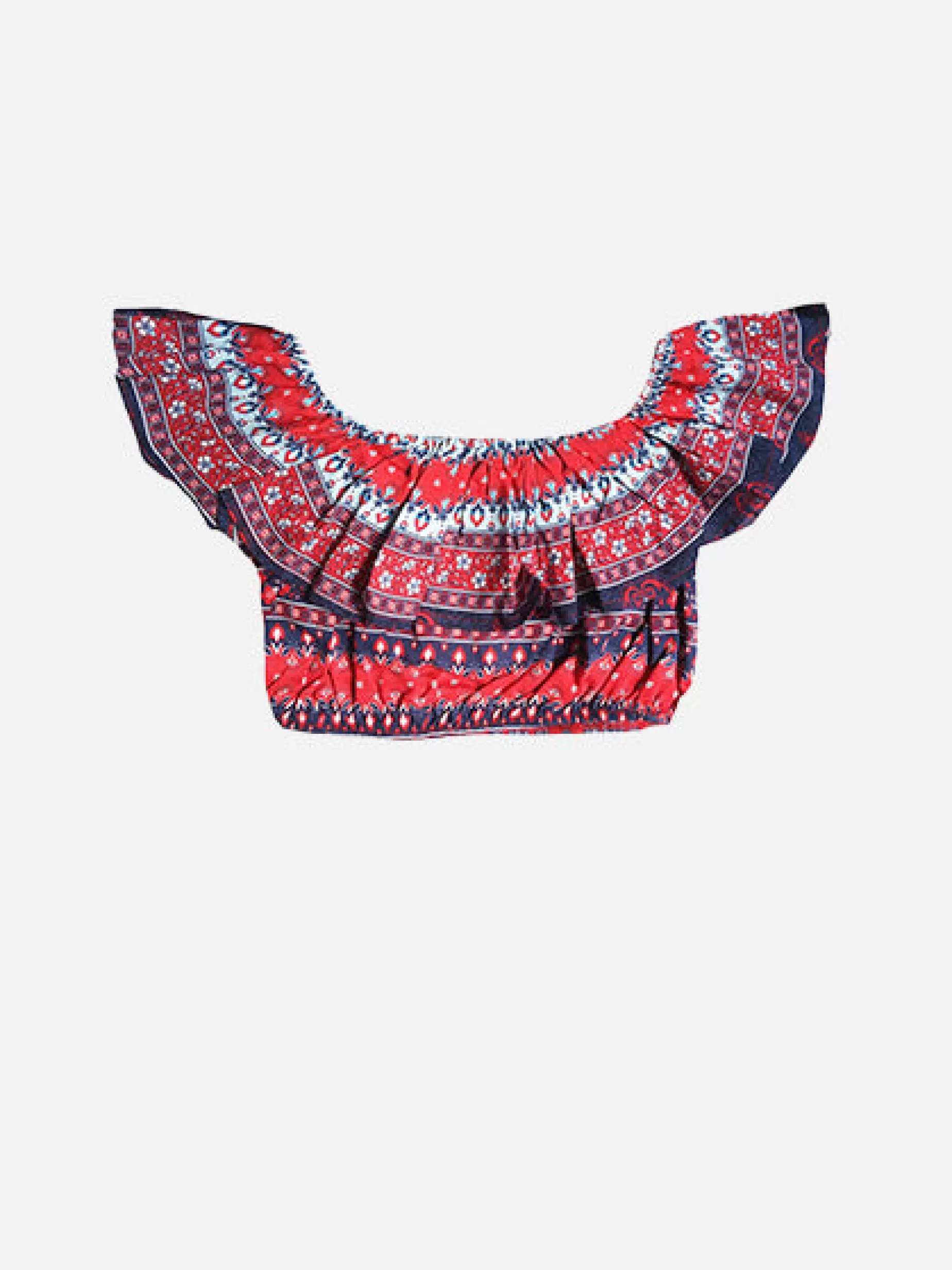 New Crop top bambina con volant Vestiti | Camicie