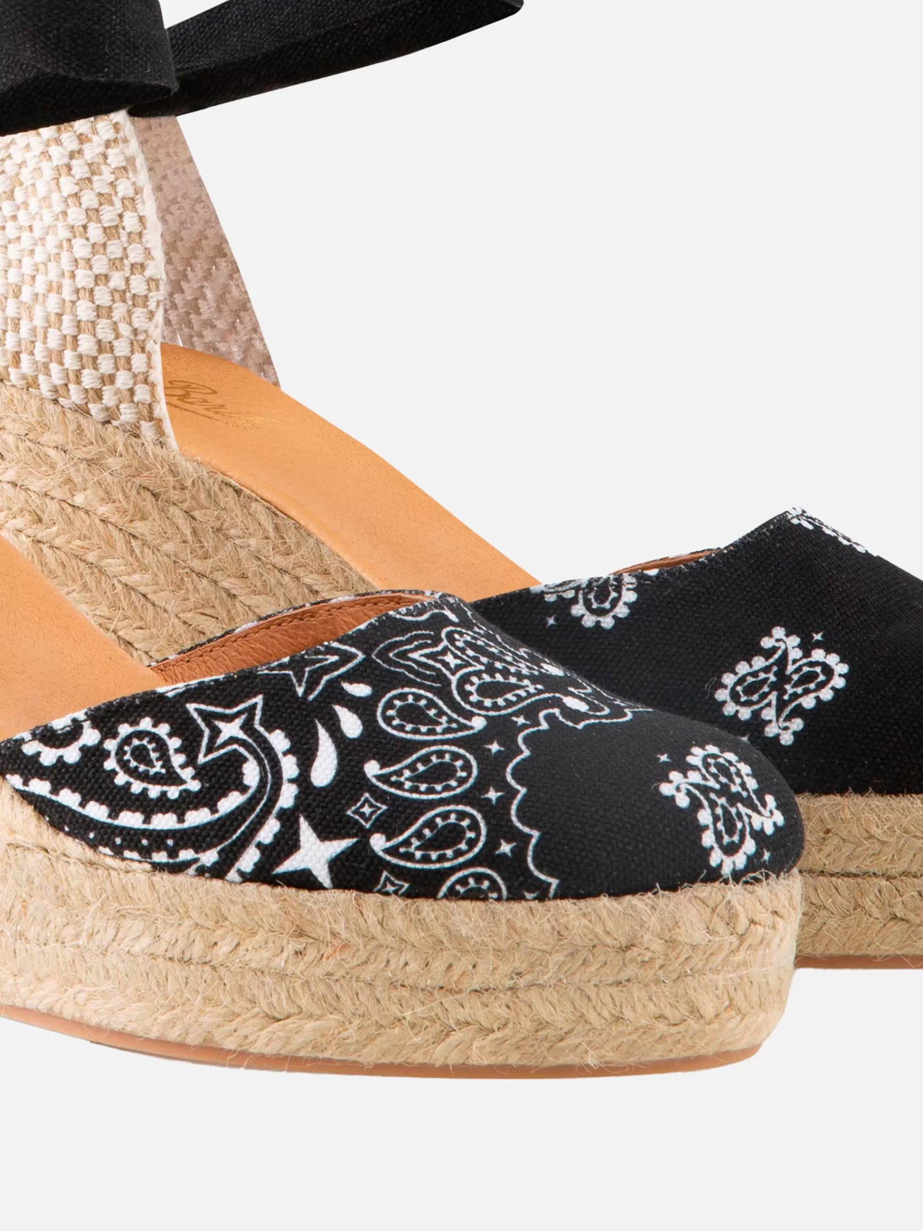 Best Espadrillas con zeppa alta e laccio alla caviglia Donna Calzature