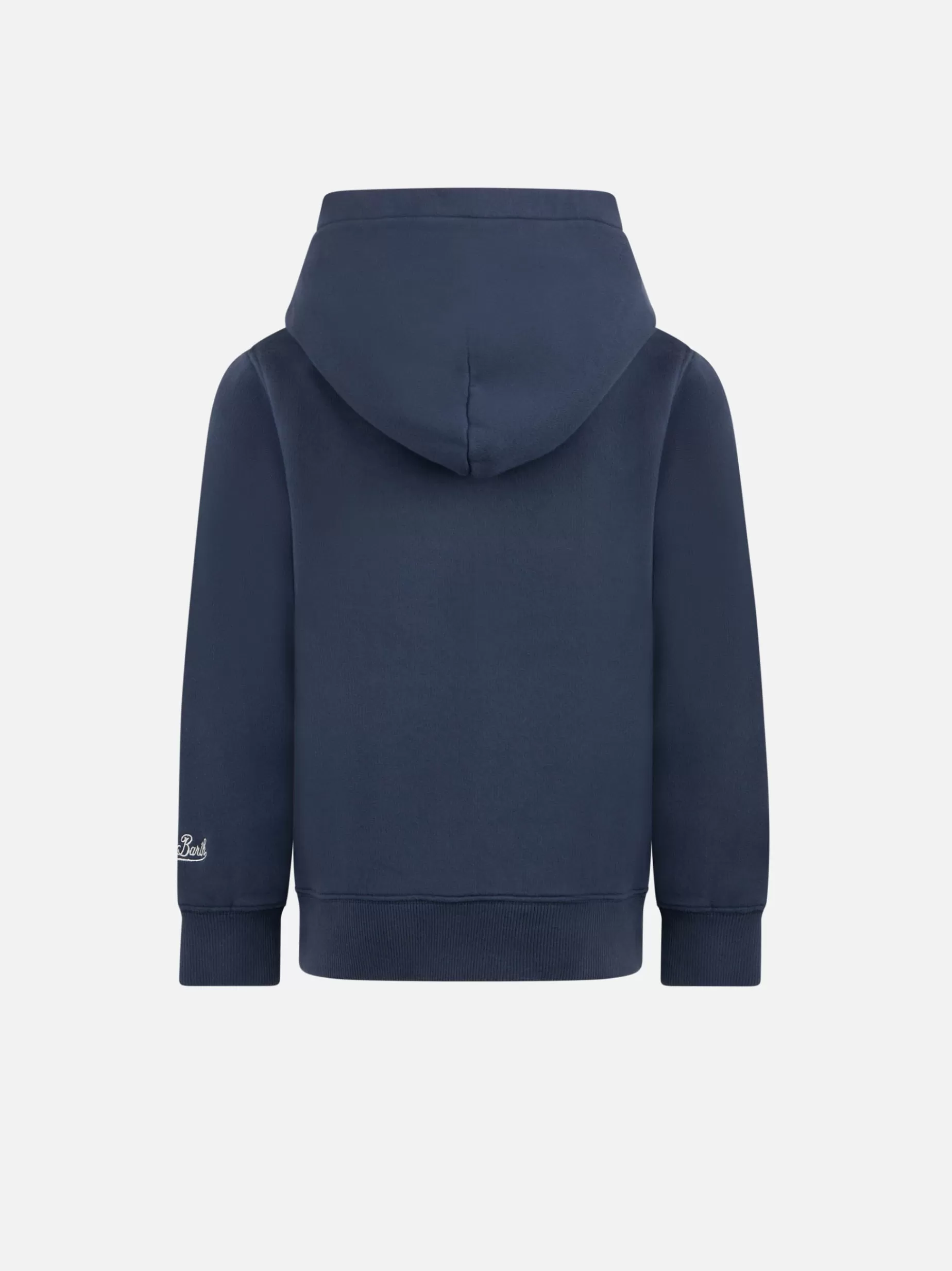 Store Felpa blu da bambino con stampa St. Barth Ski Club Bambino Felpe