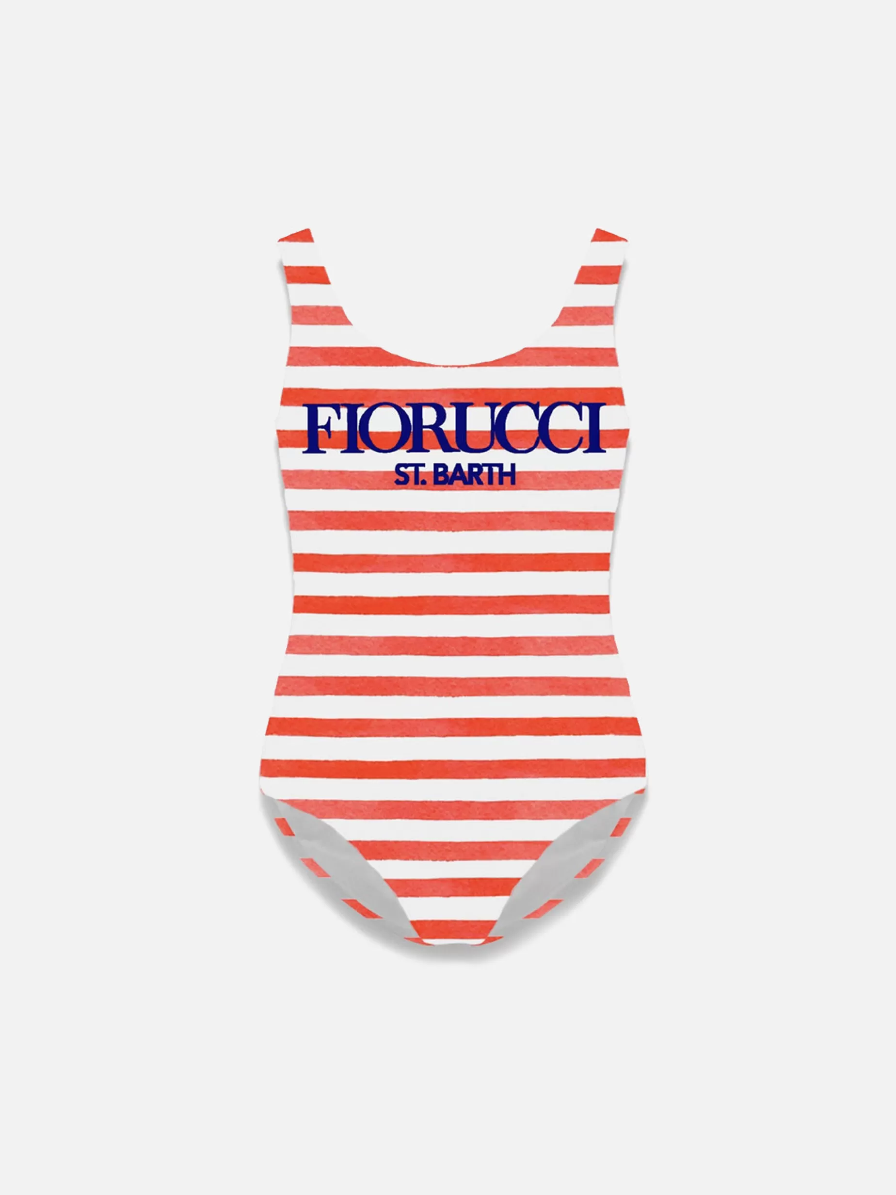 Outlet Girl one piece swimsuit with Fiorucci print | FIORUCCI SPECIAL EDITION Beachwear