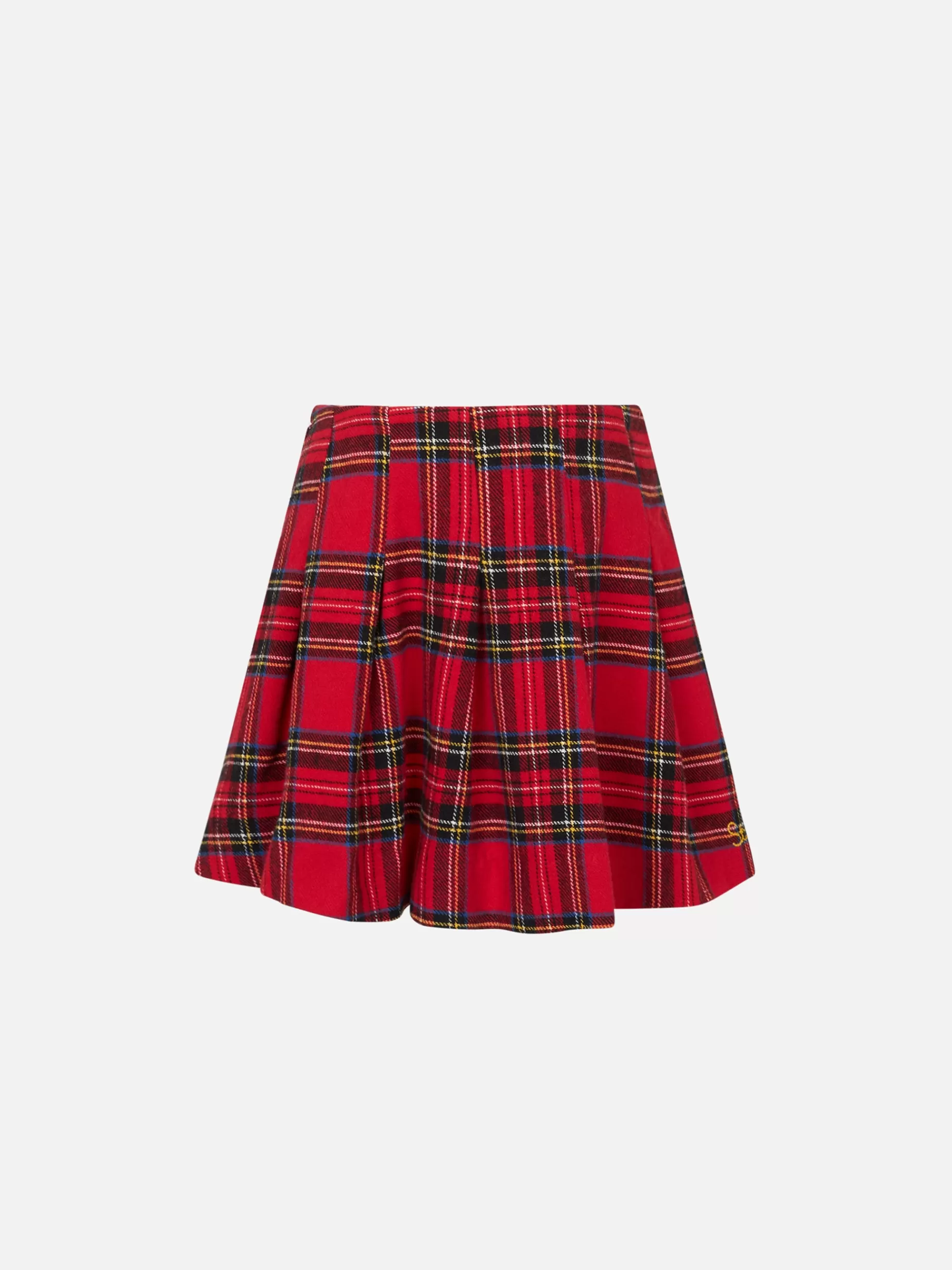 Store Gonna da bambina in flanella con stampa tartan Maglieria