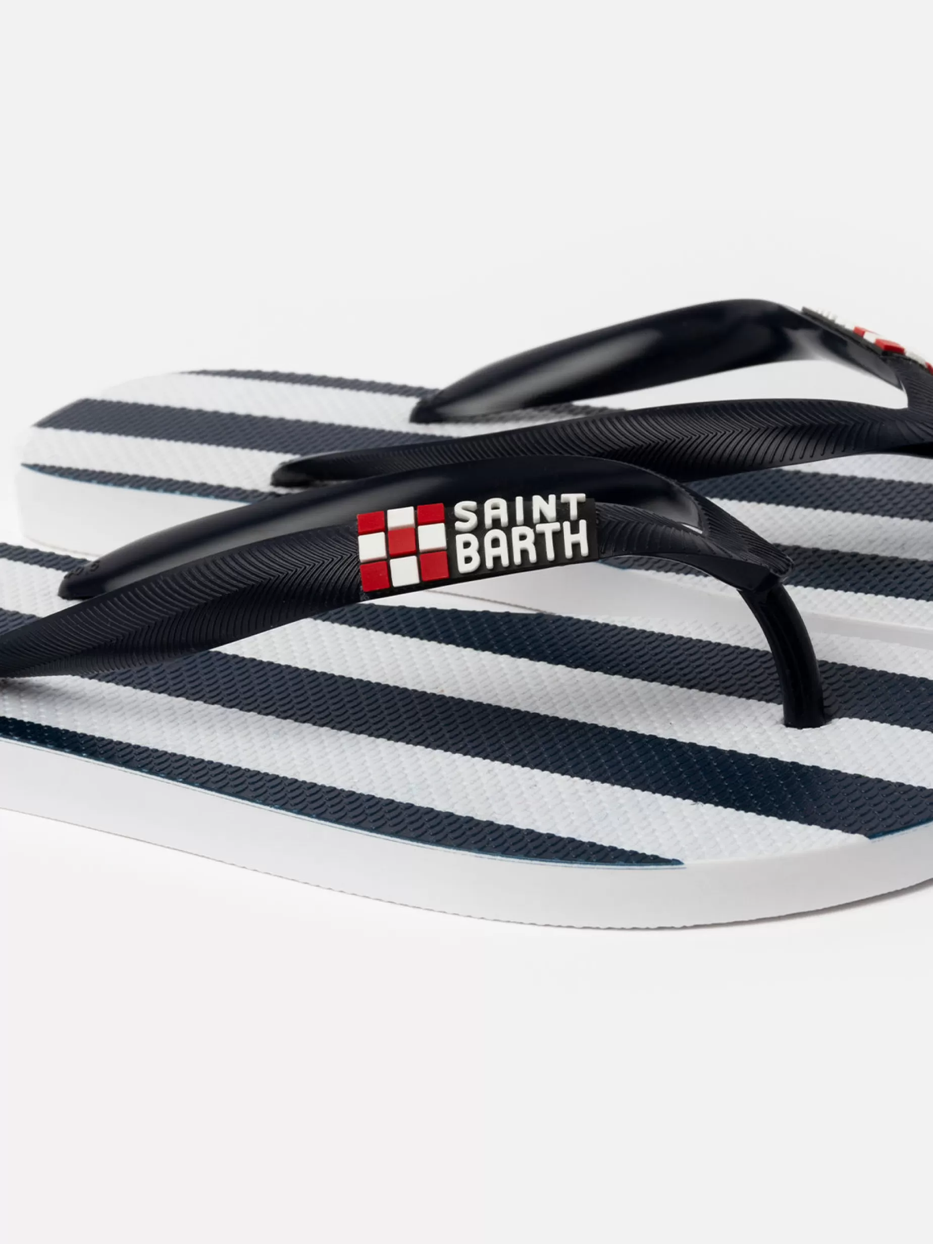 Best Sale Infradito a righe Tommy Uomo Calzature