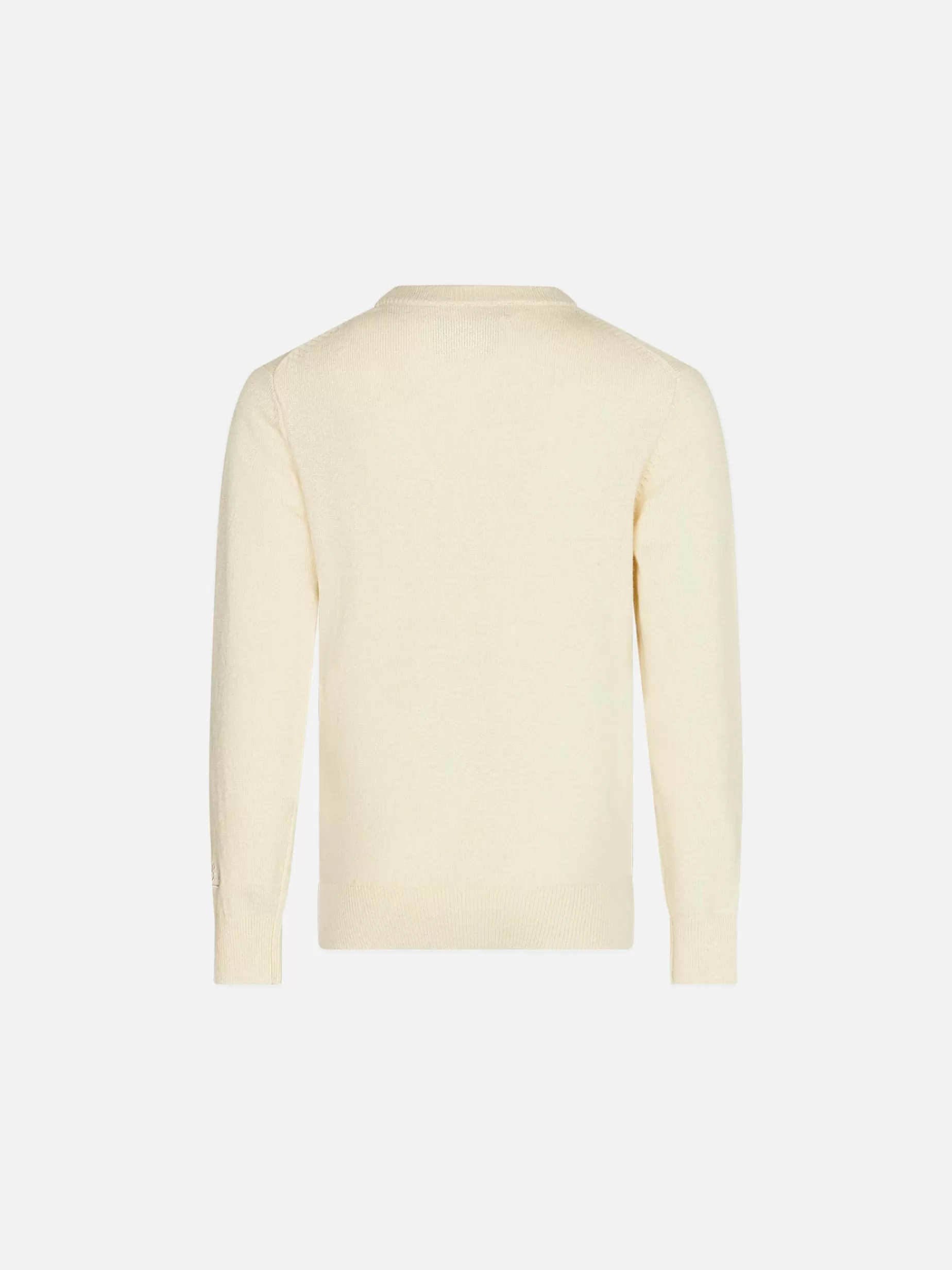 Cheap Maglia da bambino bianca con stampa jacquard St. Moritz Bambino Maglieria | Maglieria